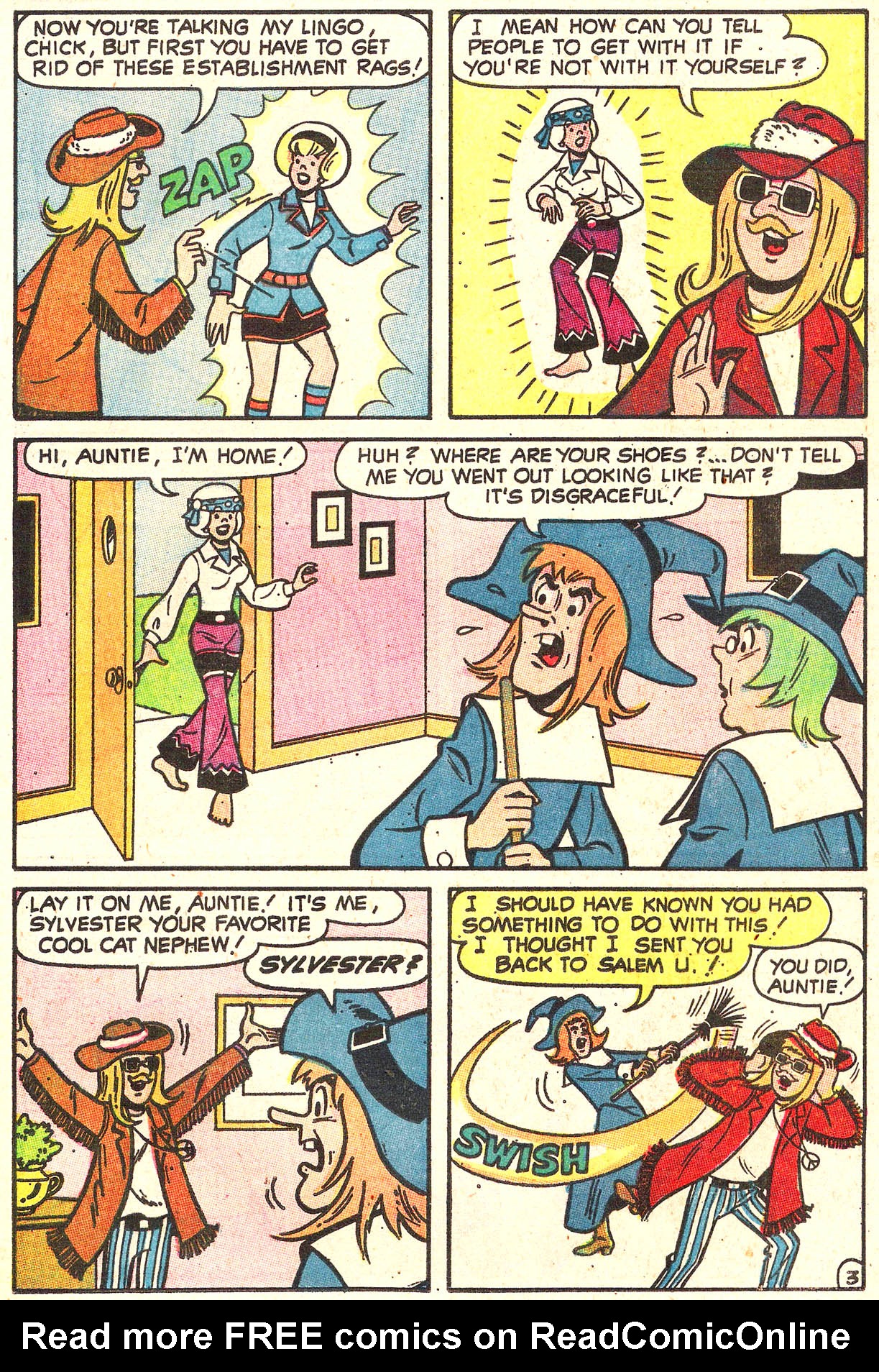 Read online Sabrina The Teenage Witch (1971) comic -  Issue #1 - 25