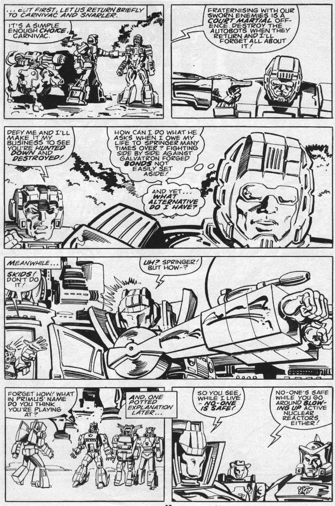 Read online The Transformers (UK) comic -  Issue #220 - 10