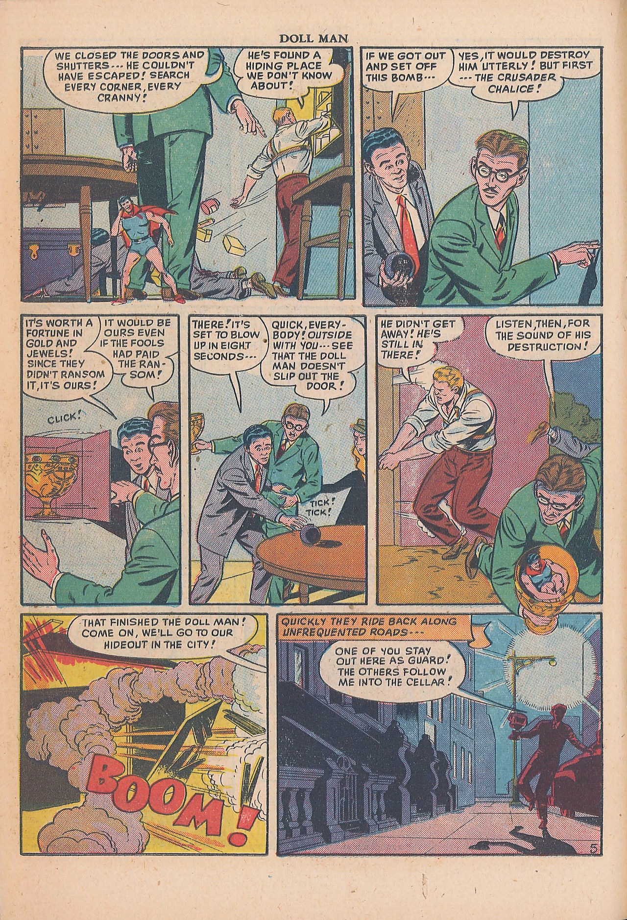 Read online Doll Man comic -  Issue #27 - 16