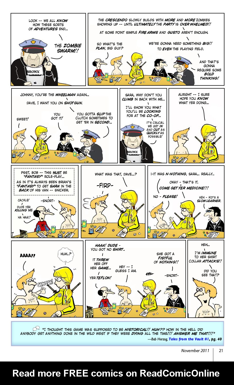 Read online Knights of the Dinner Table comic -  Issue #181 - 23