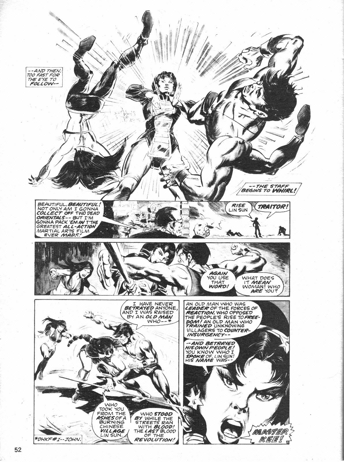 Read online The Deadly Hands of Kung Fu comic -  Issue #32 - 51