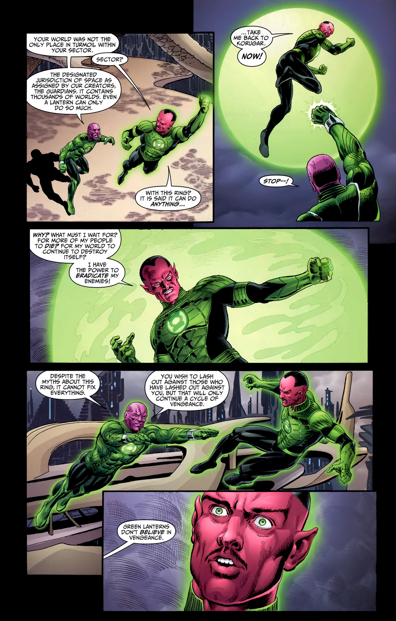 Read online Green Lantern Movie Prequel: Sinestro comic -  Issue # Full - 13