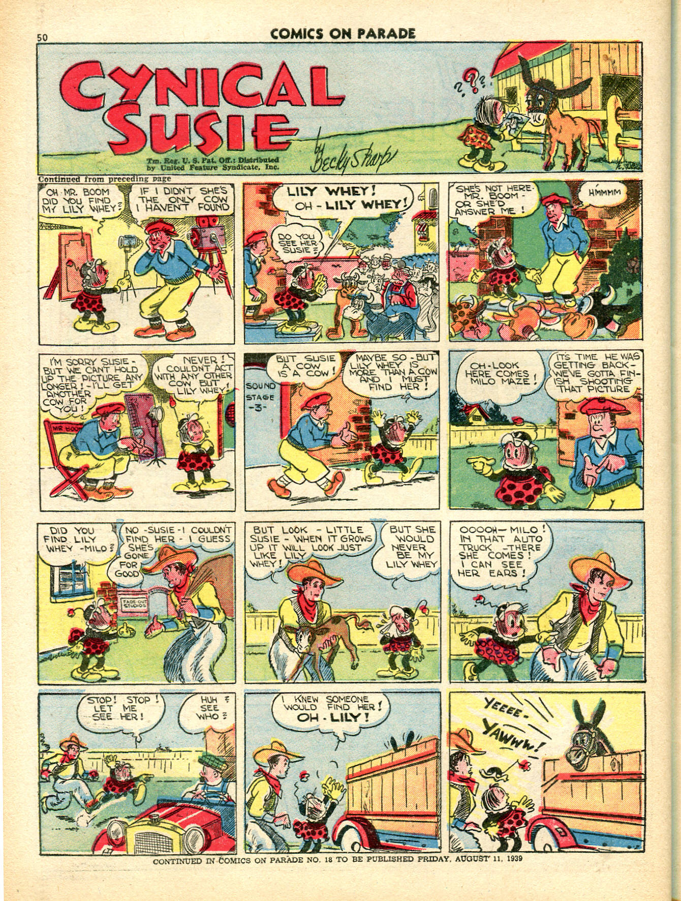 Read online Comics on Parade comic -  Issue #17 - 51