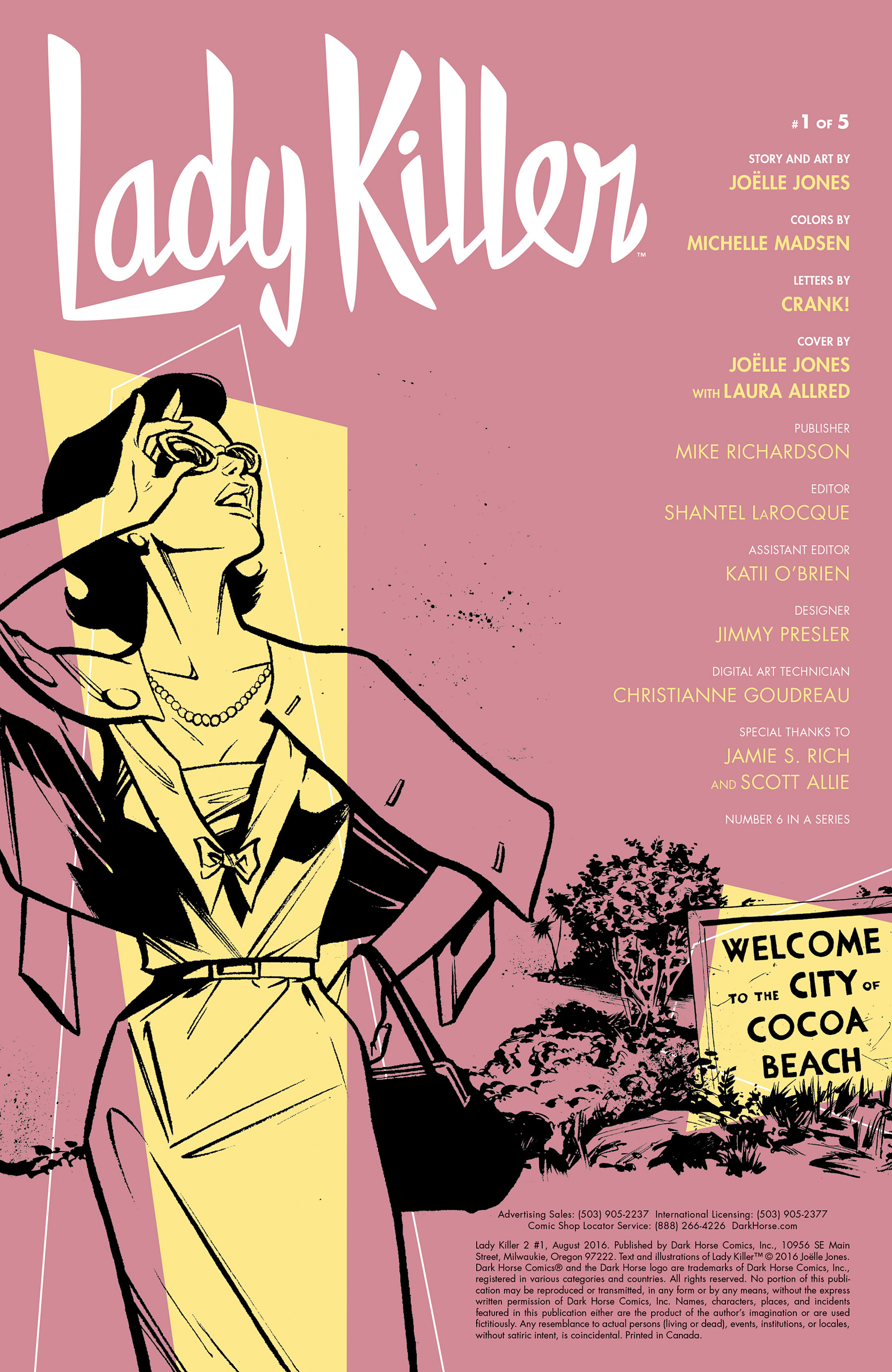 Read online Lady Killer 2 comic -  Issue #1 - 2