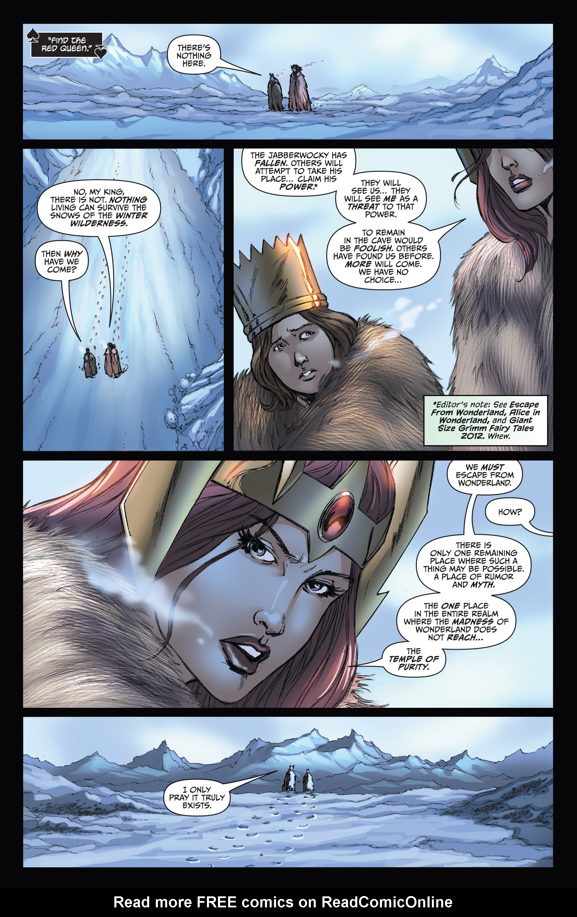 Read online Grimm Fairy Tales presents Wonderland comic -  Issue #6 - 13