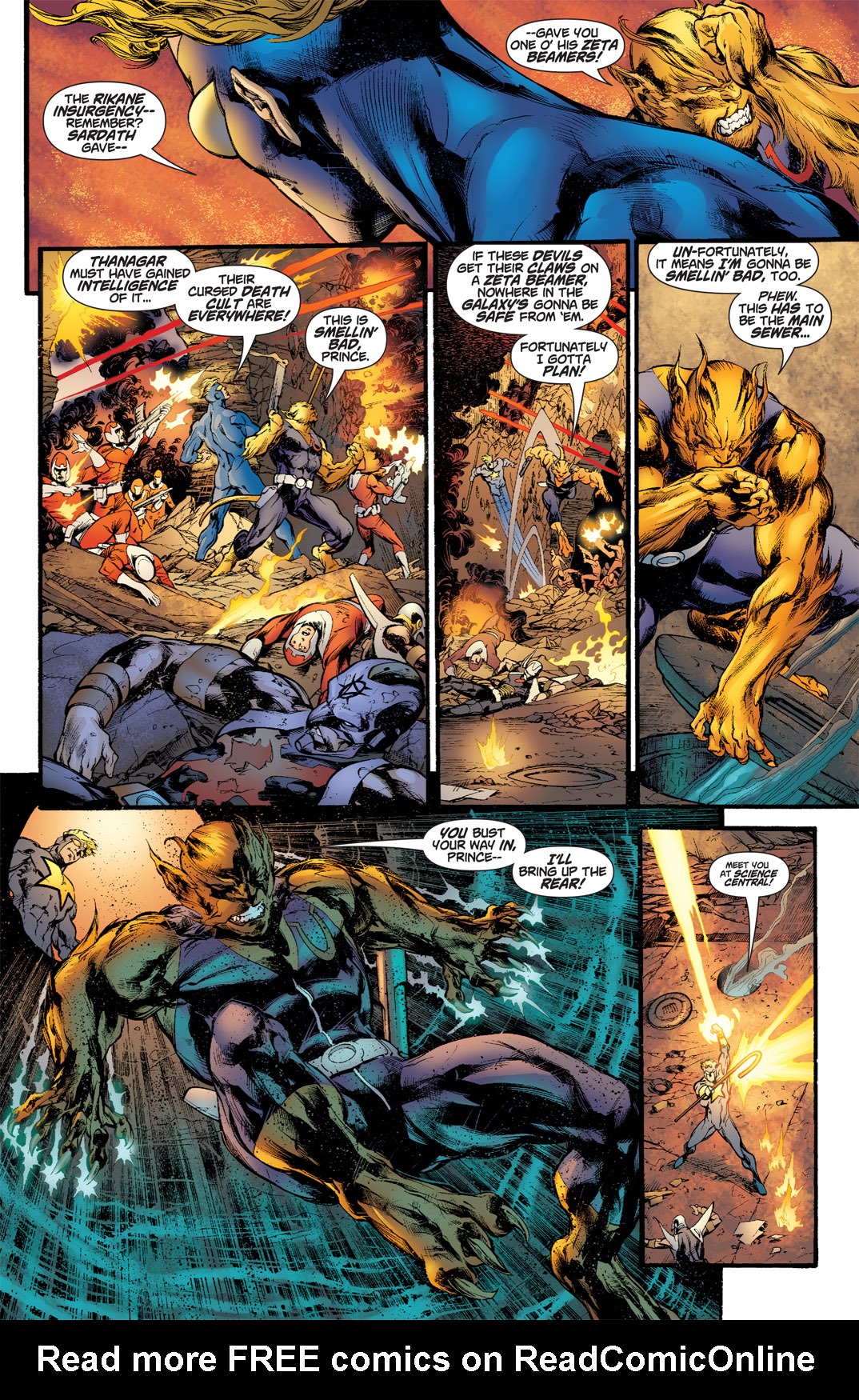 Read online Rann/Thanagar War comic -  Issue #3 - 10