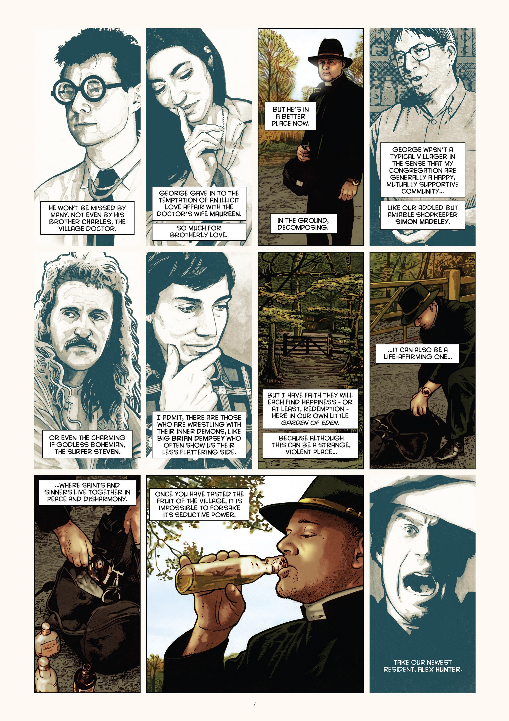 Read online Meanwhile... comic -  Issue #1 - 7