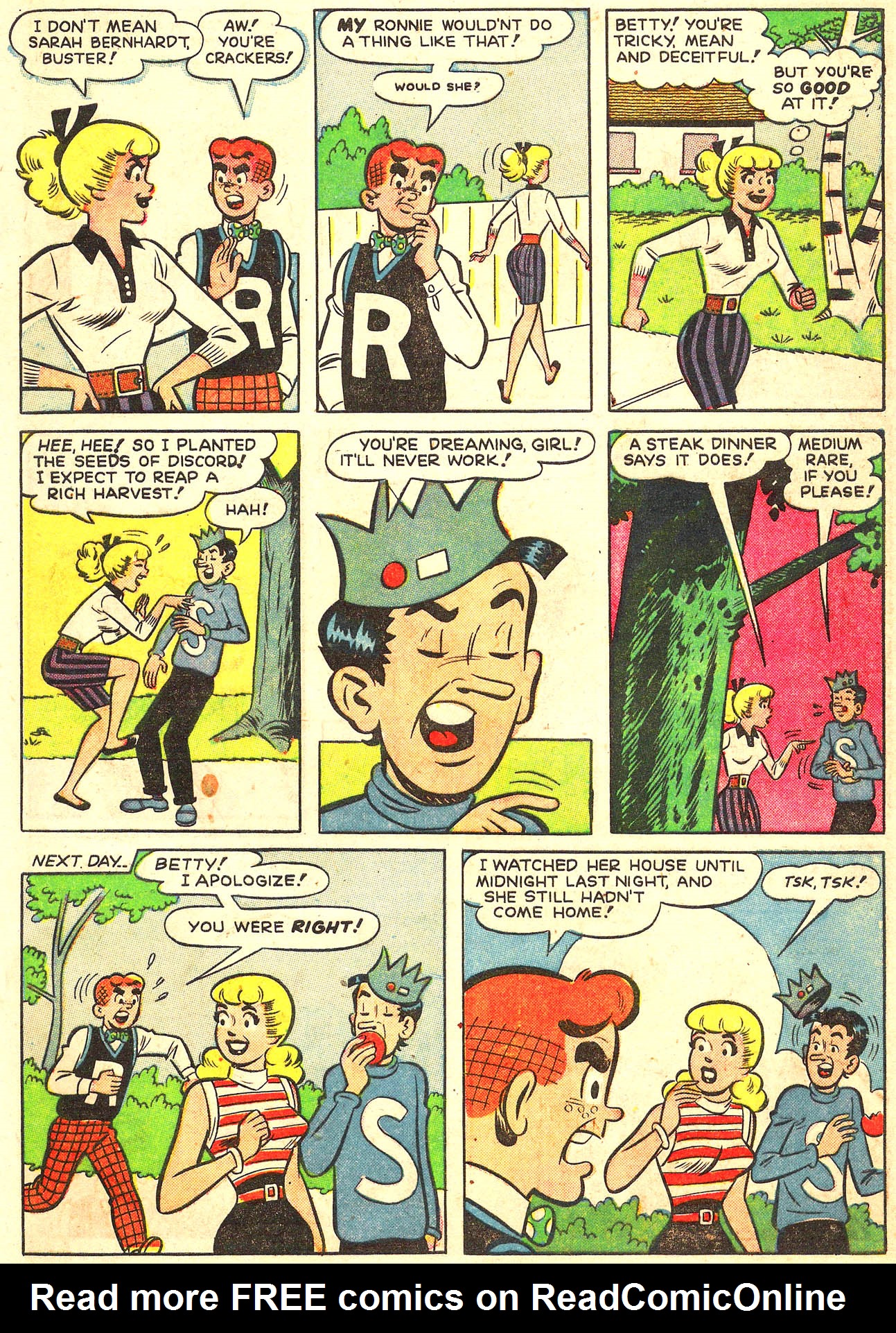 Read online Archie's Girls Betty and Veronica comic -  Issue # _Annual 6 - 73