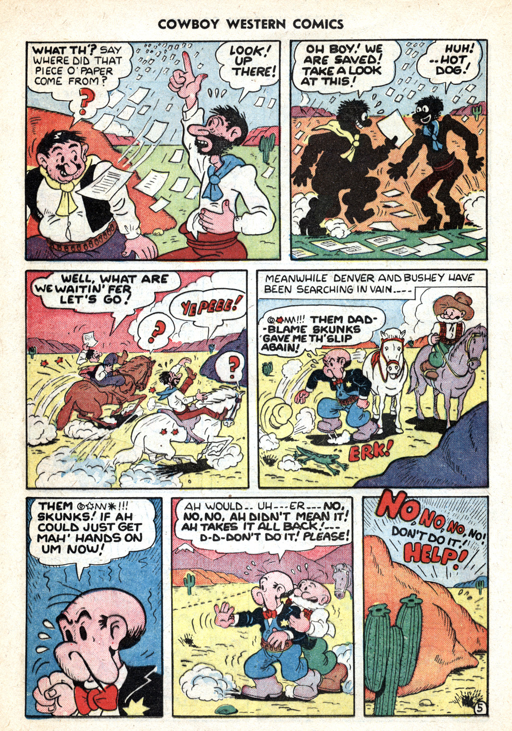 Read online Cowboy Western Comics (1948) comic -  Issue #32 - 16
