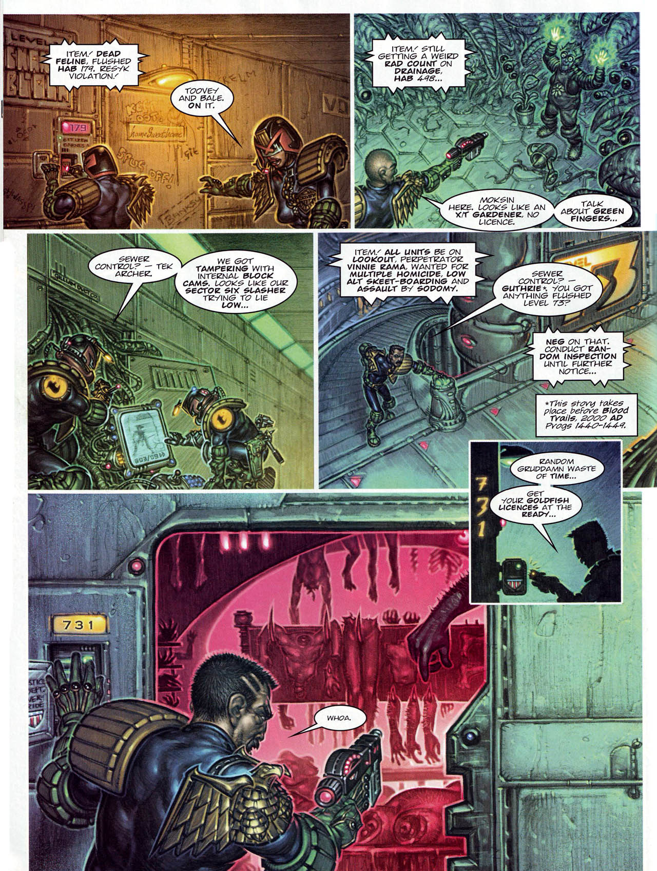 Read online Judge Dredd Megazine (Vol. 5) comic -  Issue #236 - 90