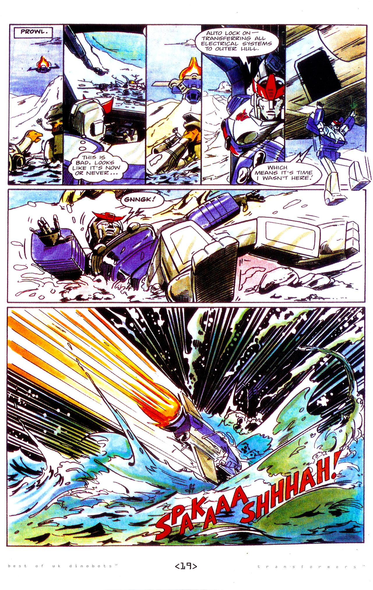 Read online The Transformers: Best of UK: Dinobots comic -  Issue #3 - 22