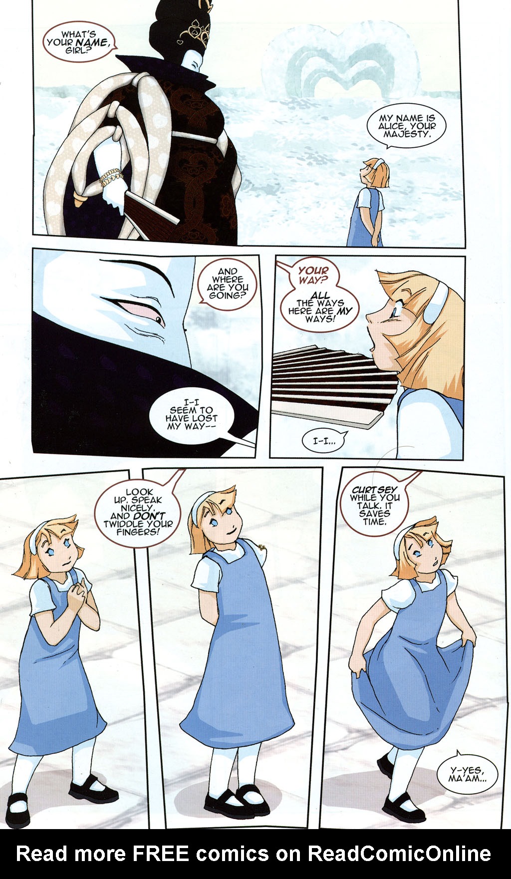 Read online New Alice in Wonderland comic -  Issue #4 - 14