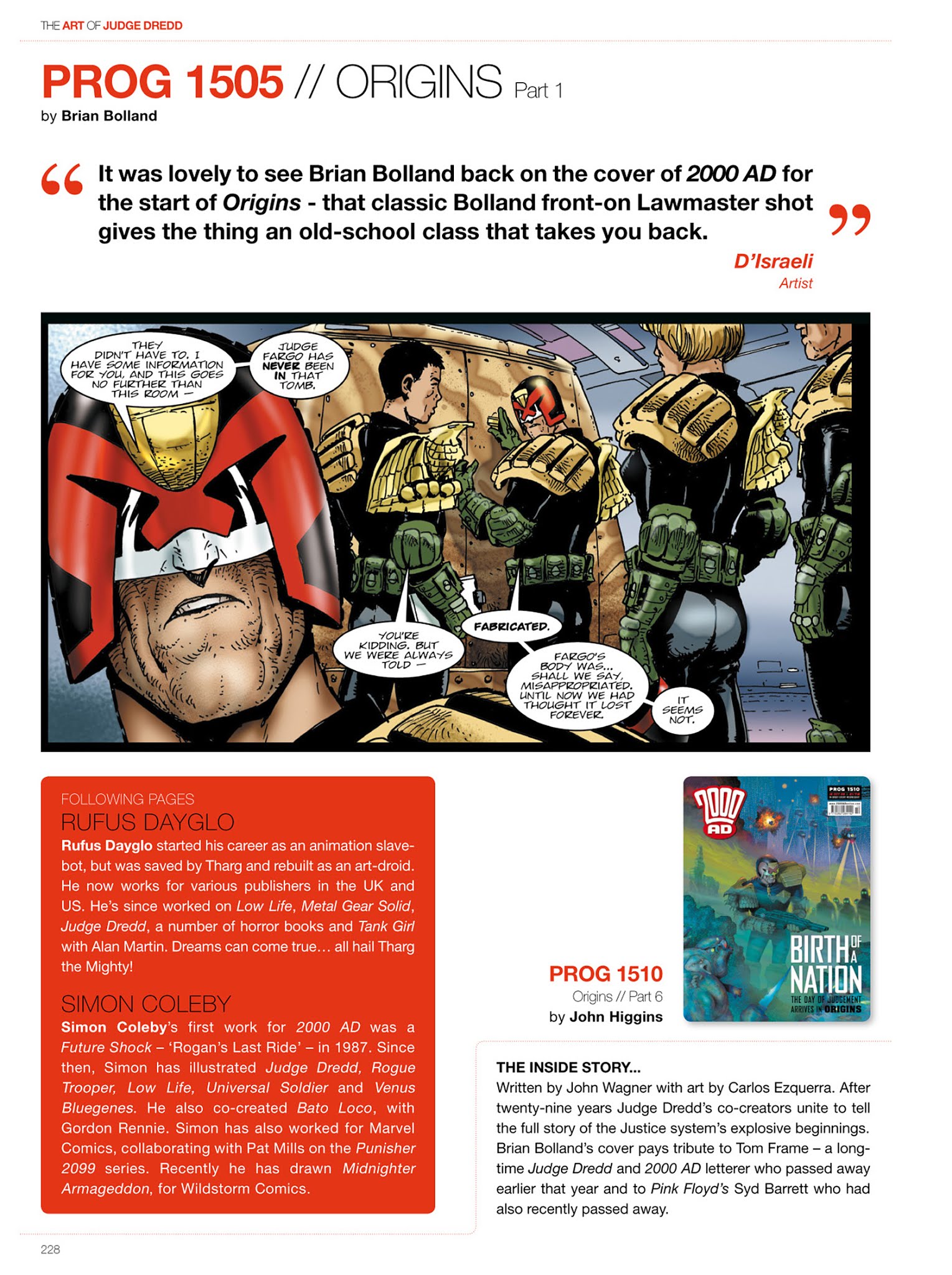 Read online The Art of Judge Dredd: Featuring 35 Years of Zarjaz Covers comic -  Issue # TPB (Part 3) - 48