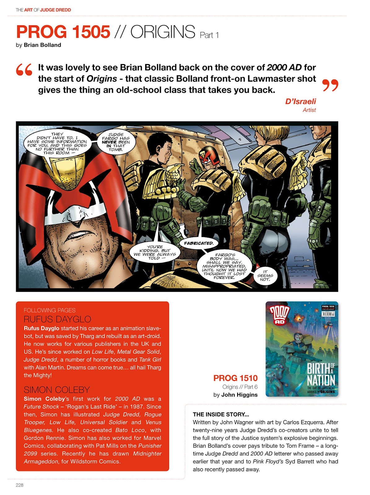 The Art of Judge Dredd: Featuring 35 Years of Zarjaz Covers issue TPB (Part 3) - Page 48