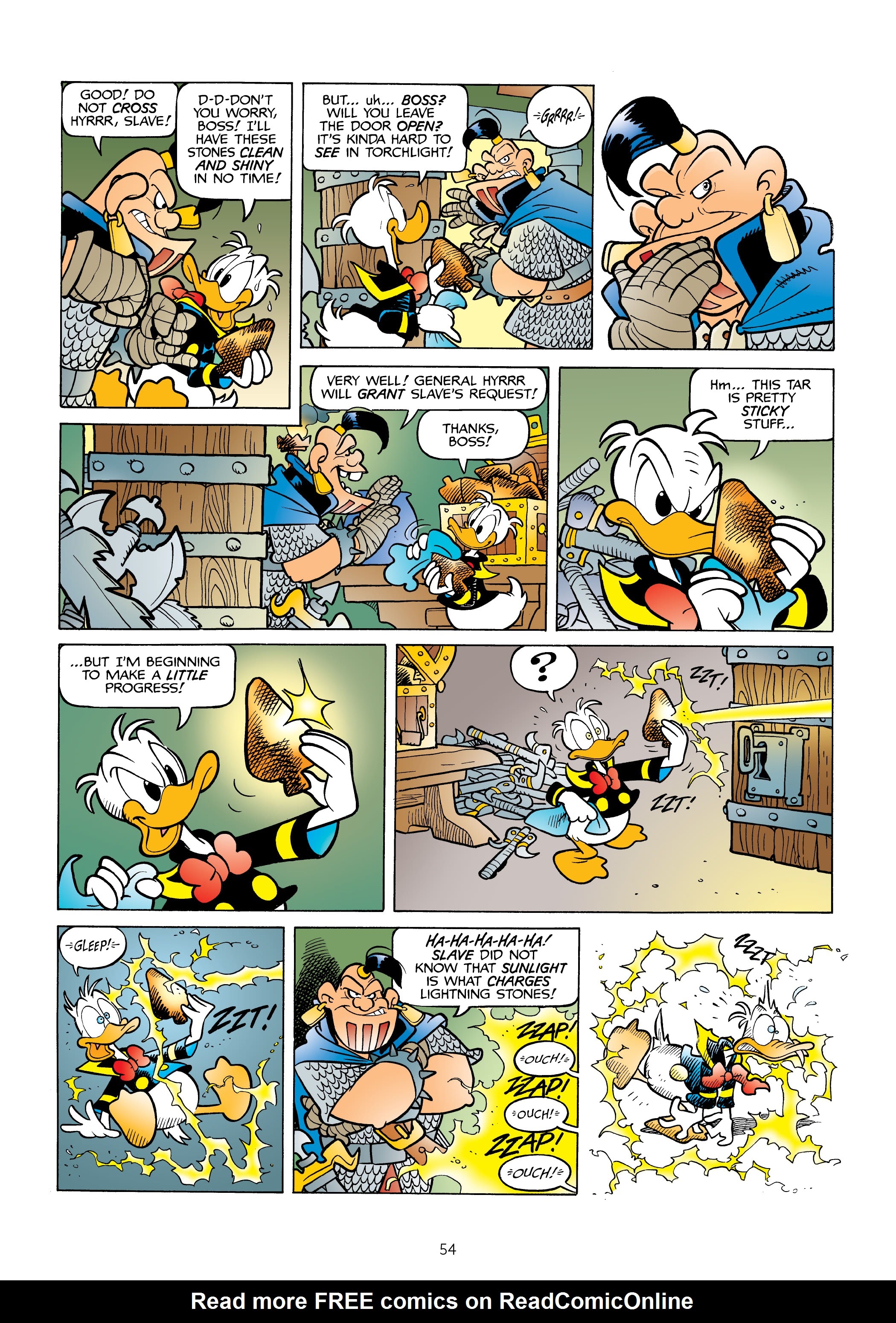 Read online Donald Duck and Uncle Scrooge: World of the Dragonlords comic -  Issue # TPB (Part 1) - 55