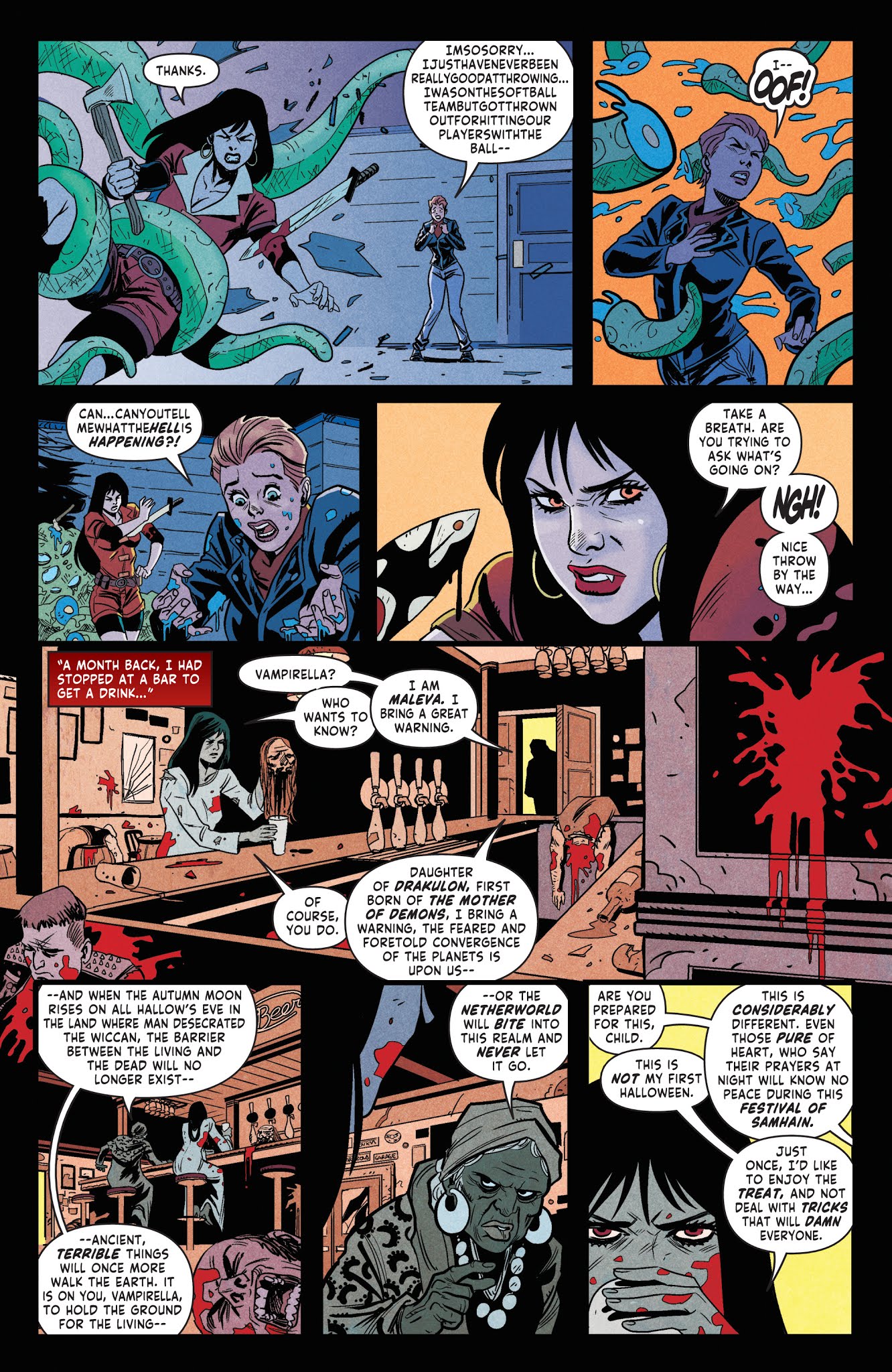 Read online Vampirella: 2018 Halloween Special comic -  Issue # Full - 13