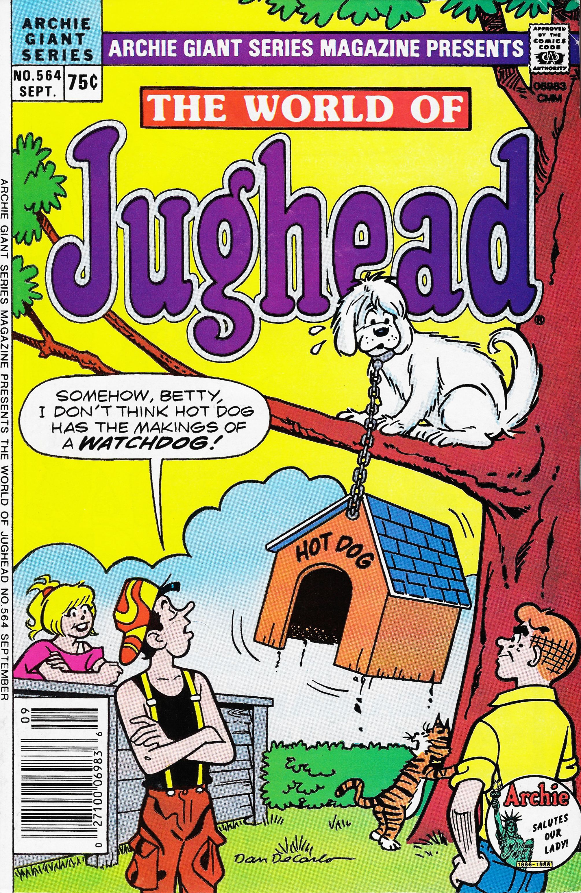 Read online Archie Giant Series Magazine comic -  Issue #564 - 1