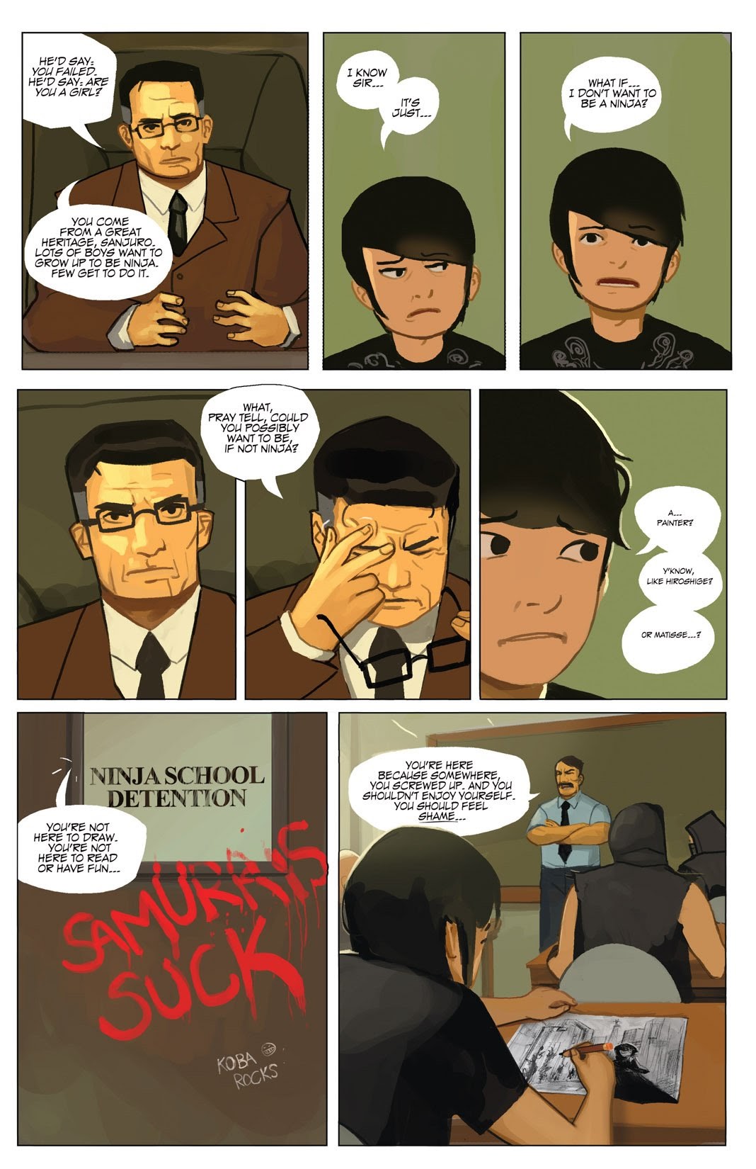 Read online Ninja Tales comic -  Issue #1 - 21