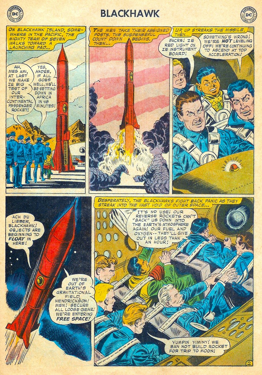 Read online Blackhawk (1957) comic -  Issue #129 - 20