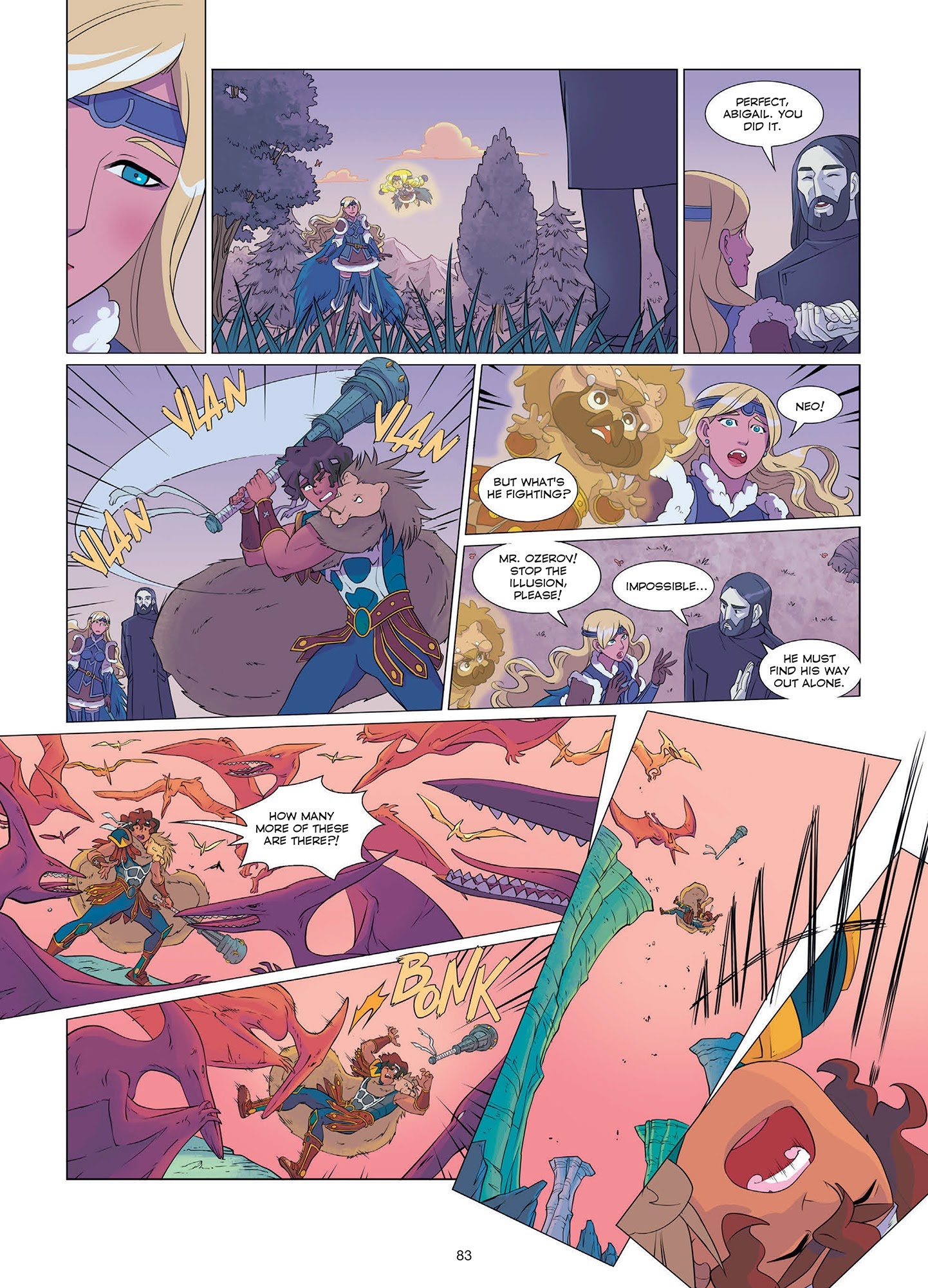 Read online The Mythics comic -  Issue # TPB 3 (Part 1) - 85