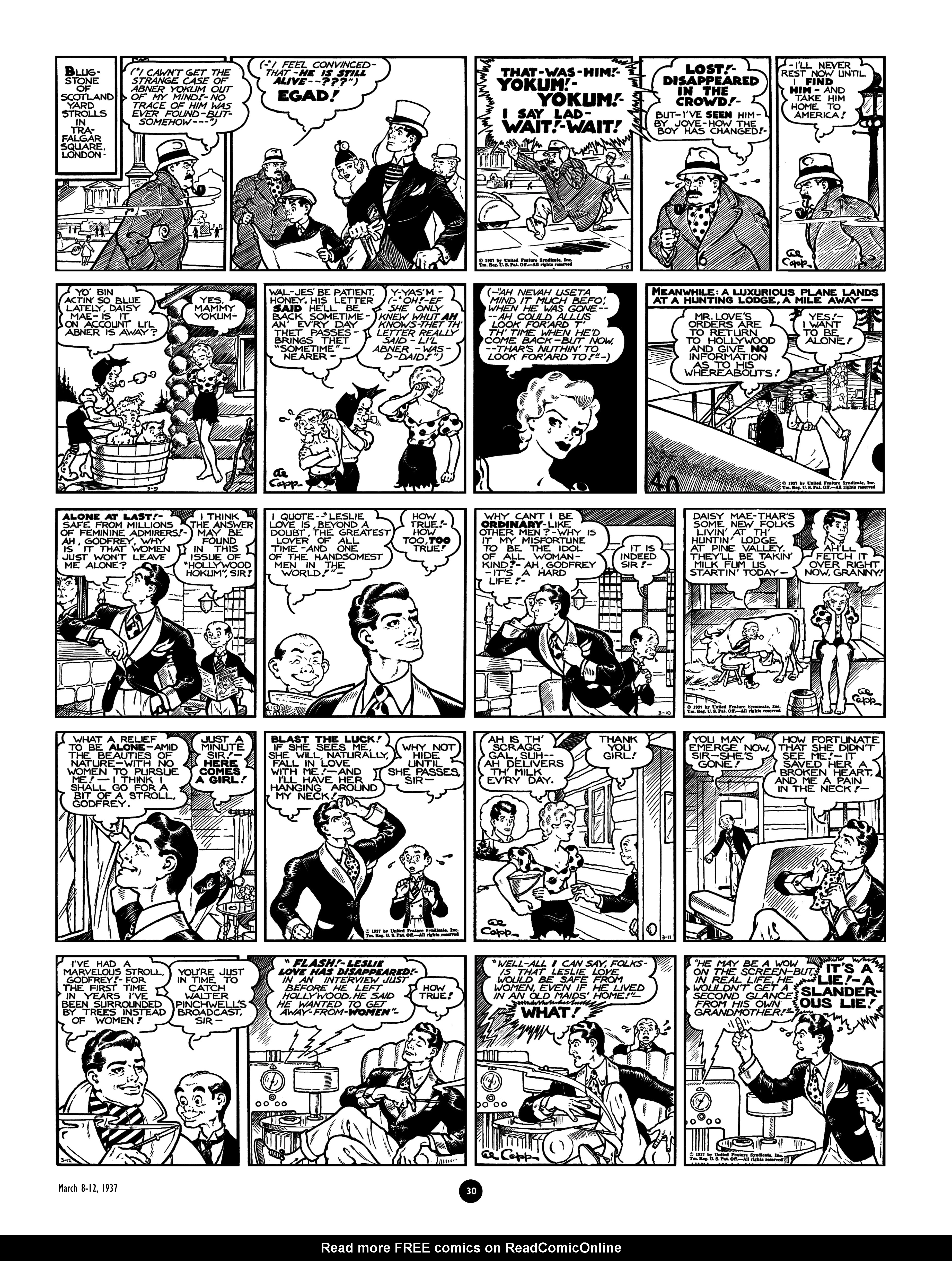 Read online Al Capp's Li'l Abner Complete Daily & Color Sunday Comics comic -  Issue # TPB 2 (Part 1) - 31