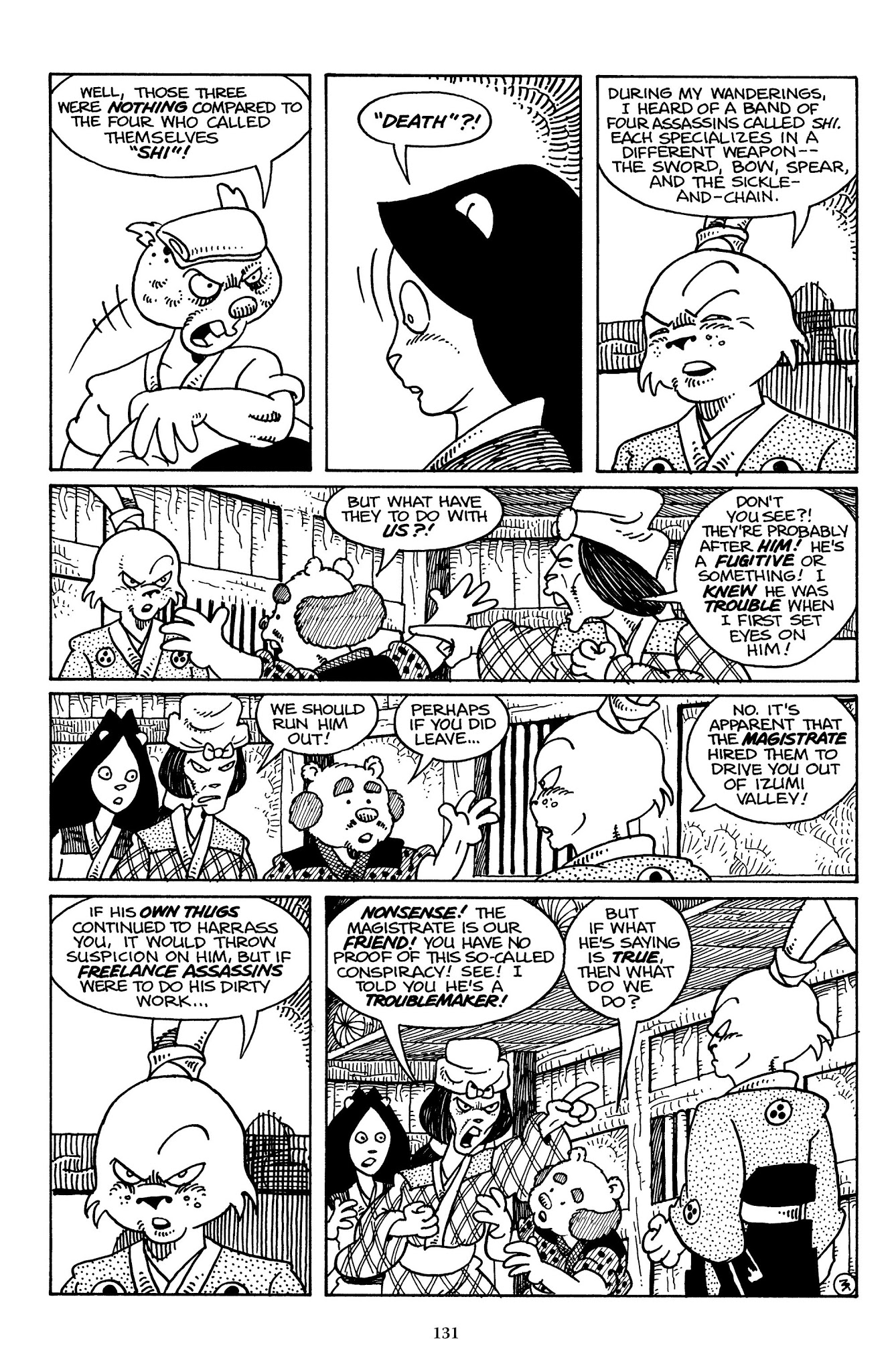 Read online The Usagi Yojimbo Saga comic -  Issue # TPB 1 - 128