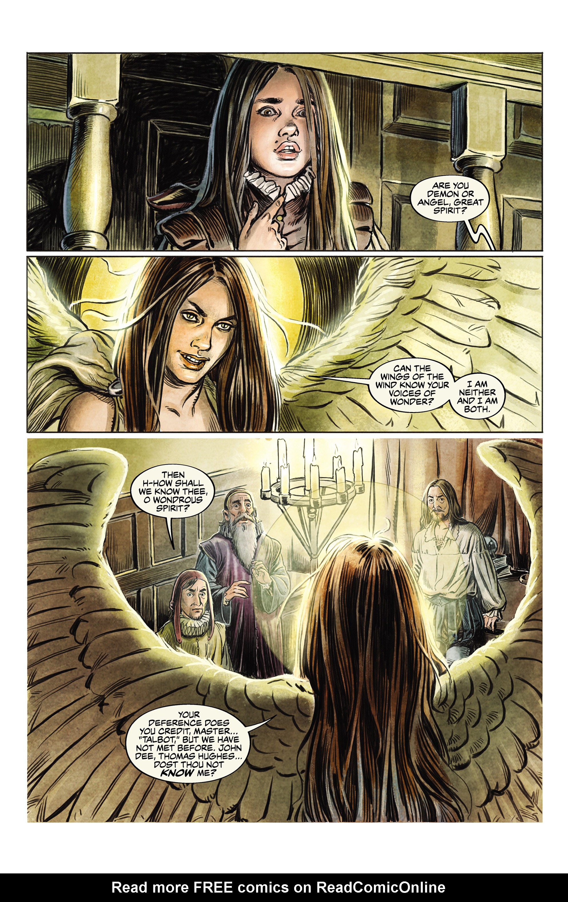 Read online The Shadow Glass comic -  Issue #3 - 4