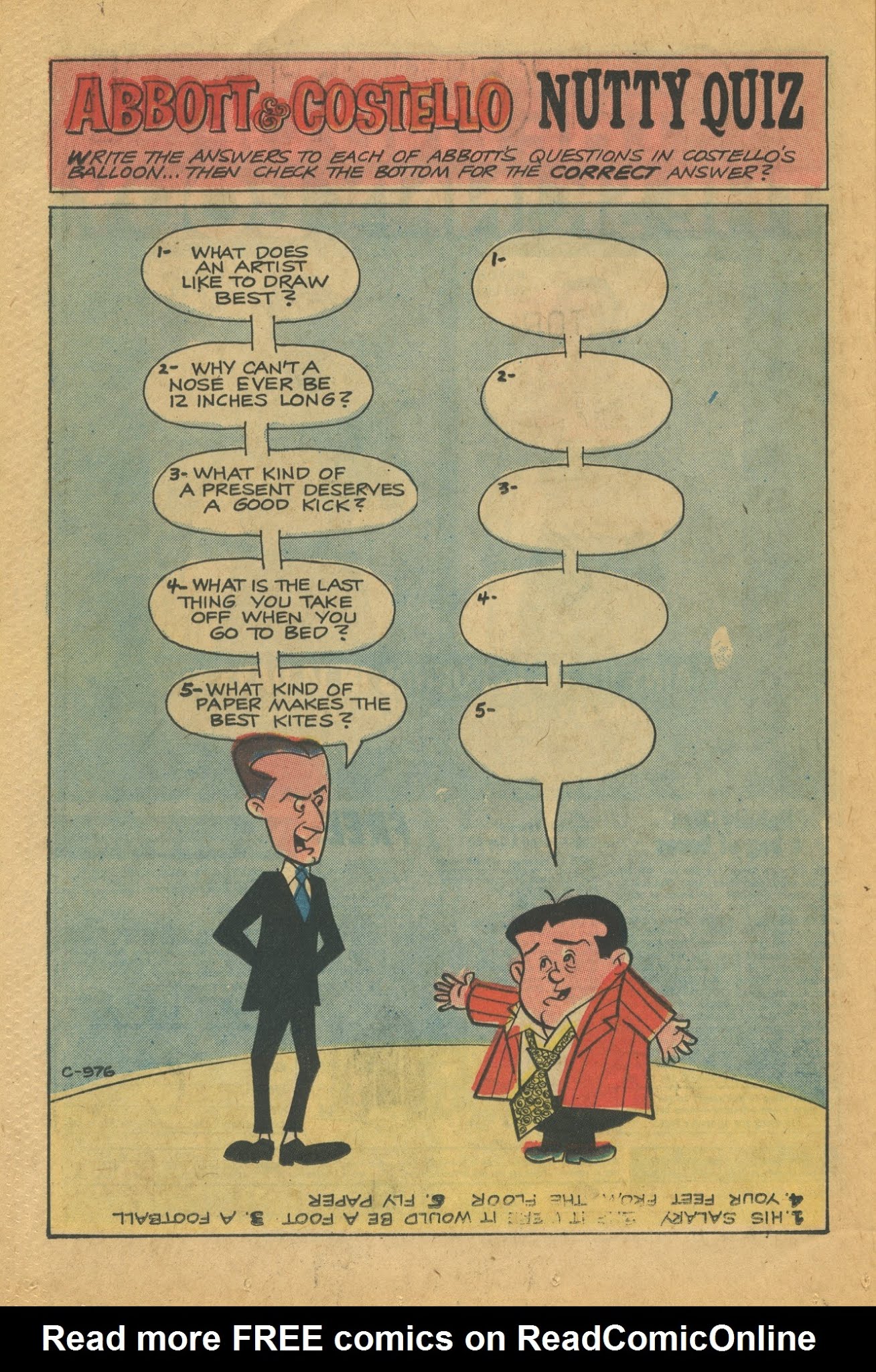 Read online Abbott & Costello comic -  Issue #14 - 24