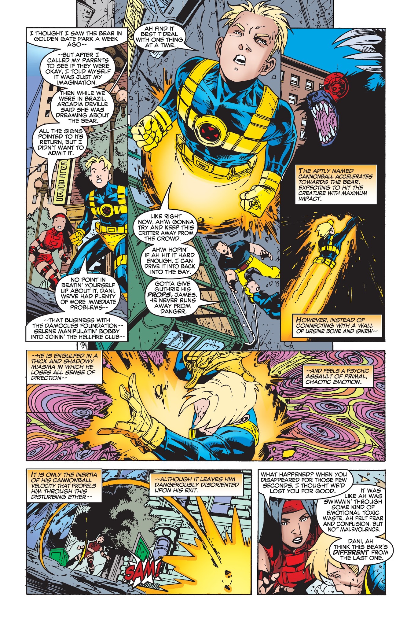 Read online The New Mutants: Demon Bear comic -  Issue # TPB - 86