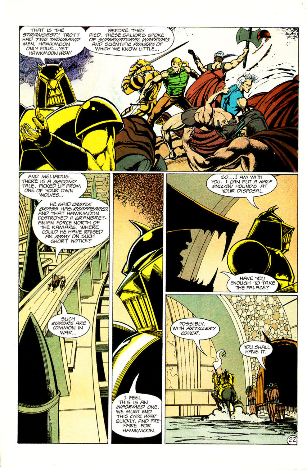 Read online Hawkmoon: The Runestaff comic -  Issue #3 - 25