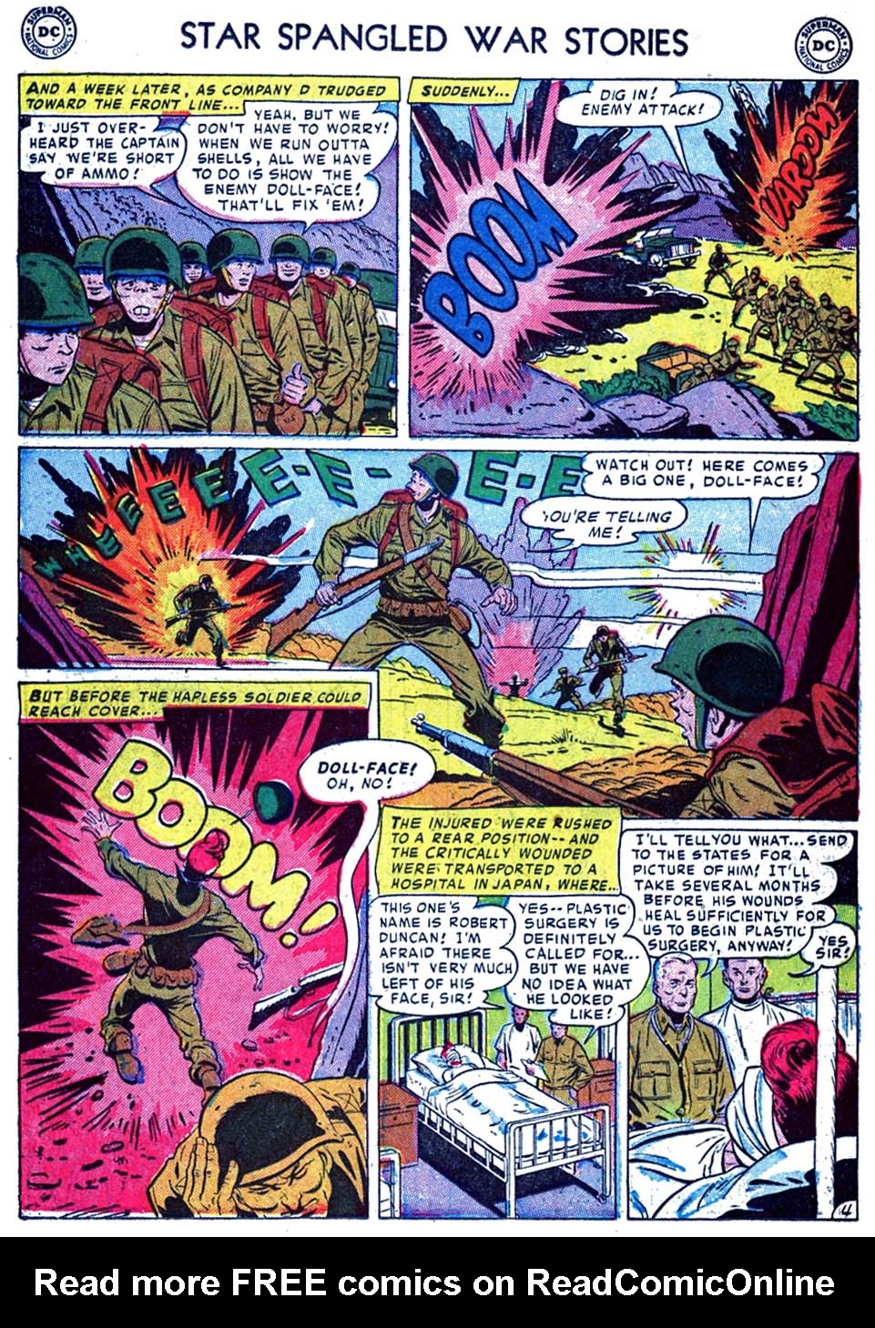 Read online Star Spangled War Stories (1952) comic -  Issue #4 - 22