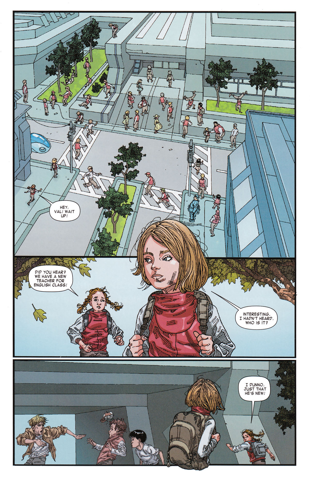 Read online Ender's Game: Recruiting Valentine comic -  Issue # Full - 4