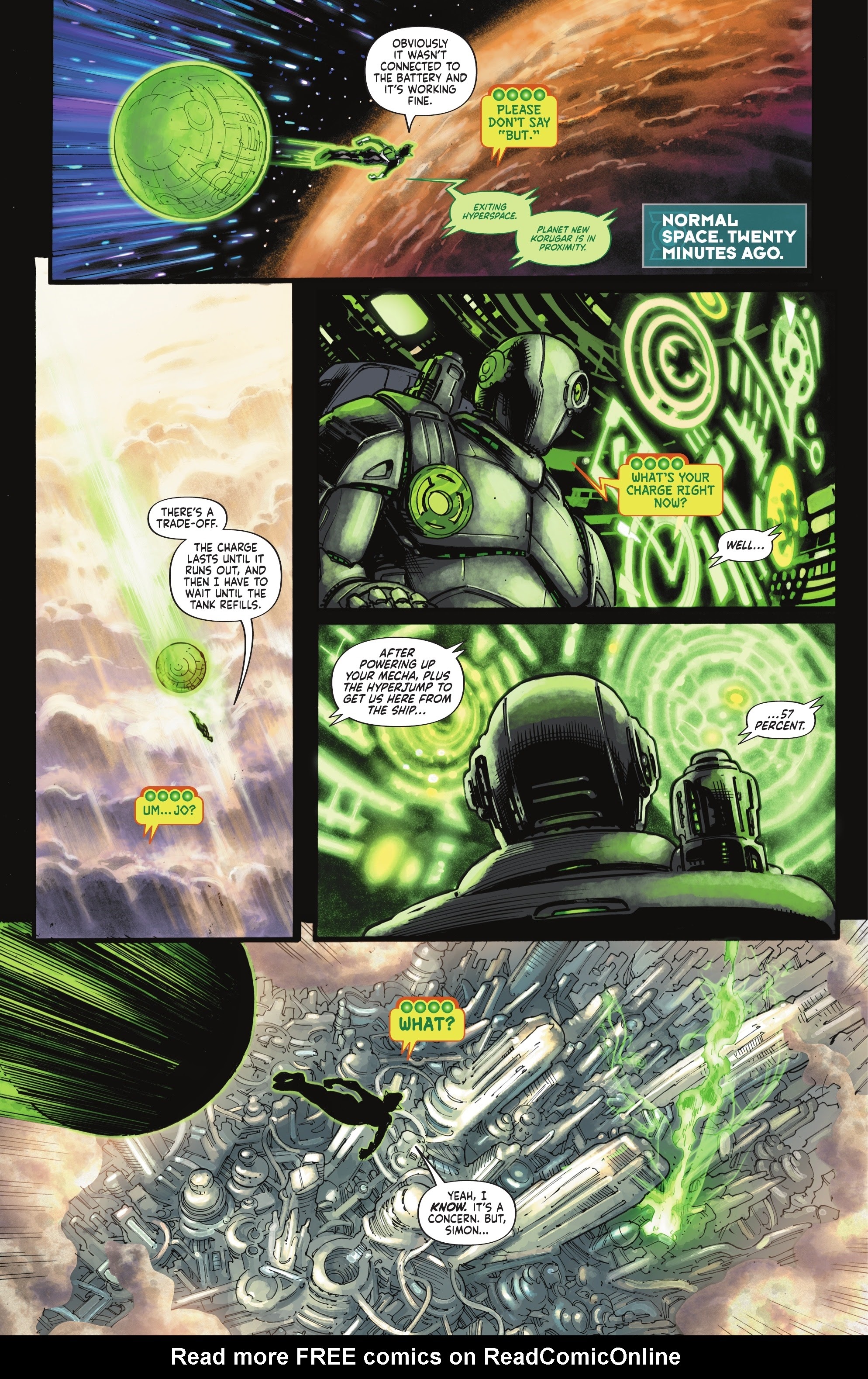 Read online Green Lantern (2021) comic -  Issue #6 - 9
