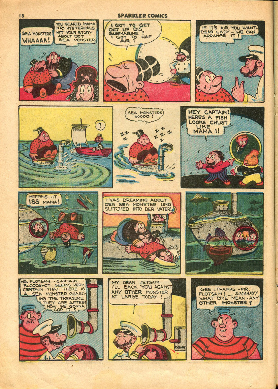 Read online Sparkler Comics comic -  Issue #10 - 20