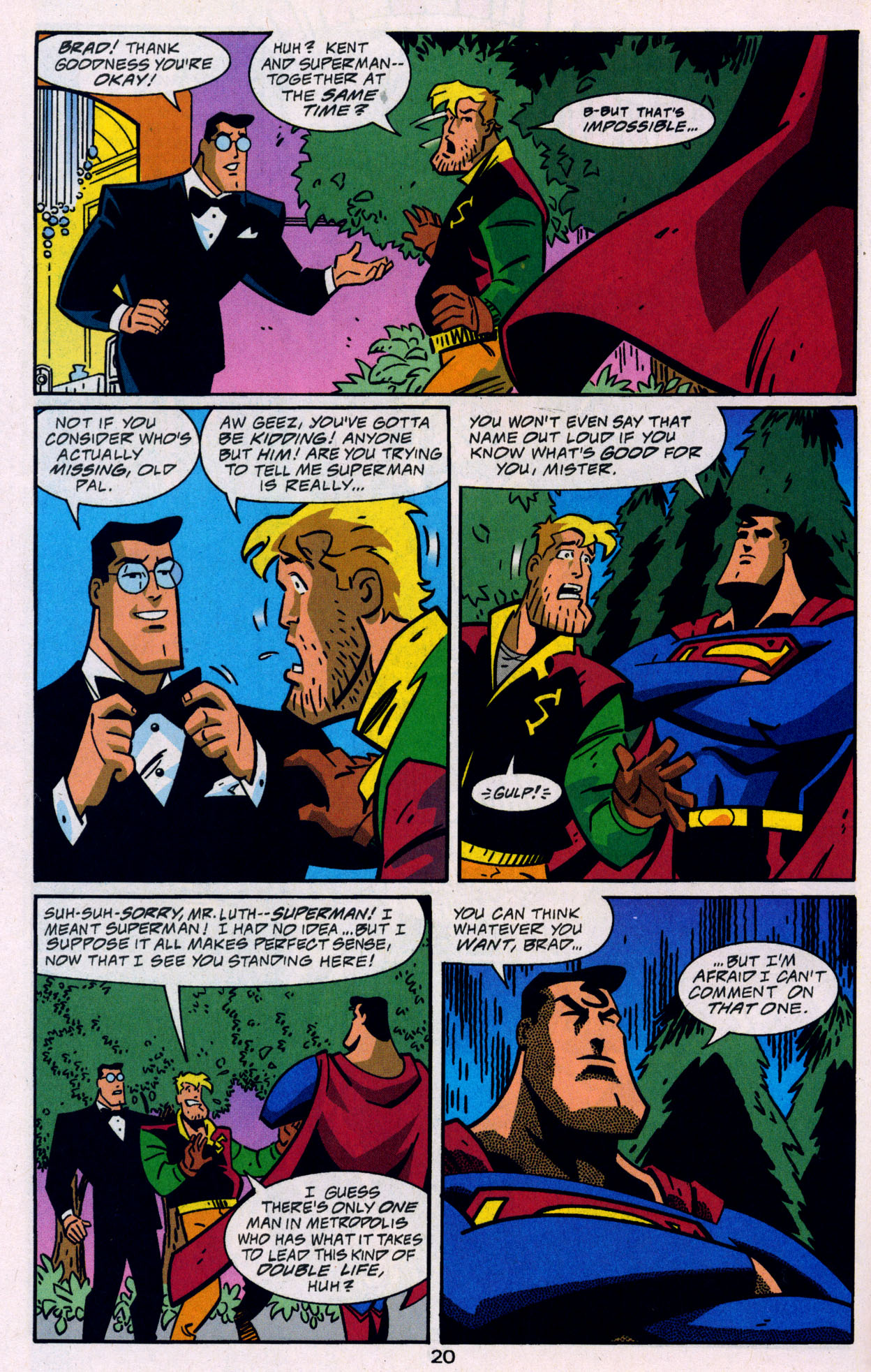 Read online Superman Adventures comic -  Issue #33 - 21