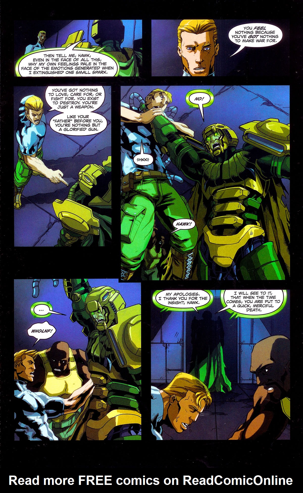 Read online G.I. Joe vs. The Transformers III: The Art of War comic -  Issue #4 - 14