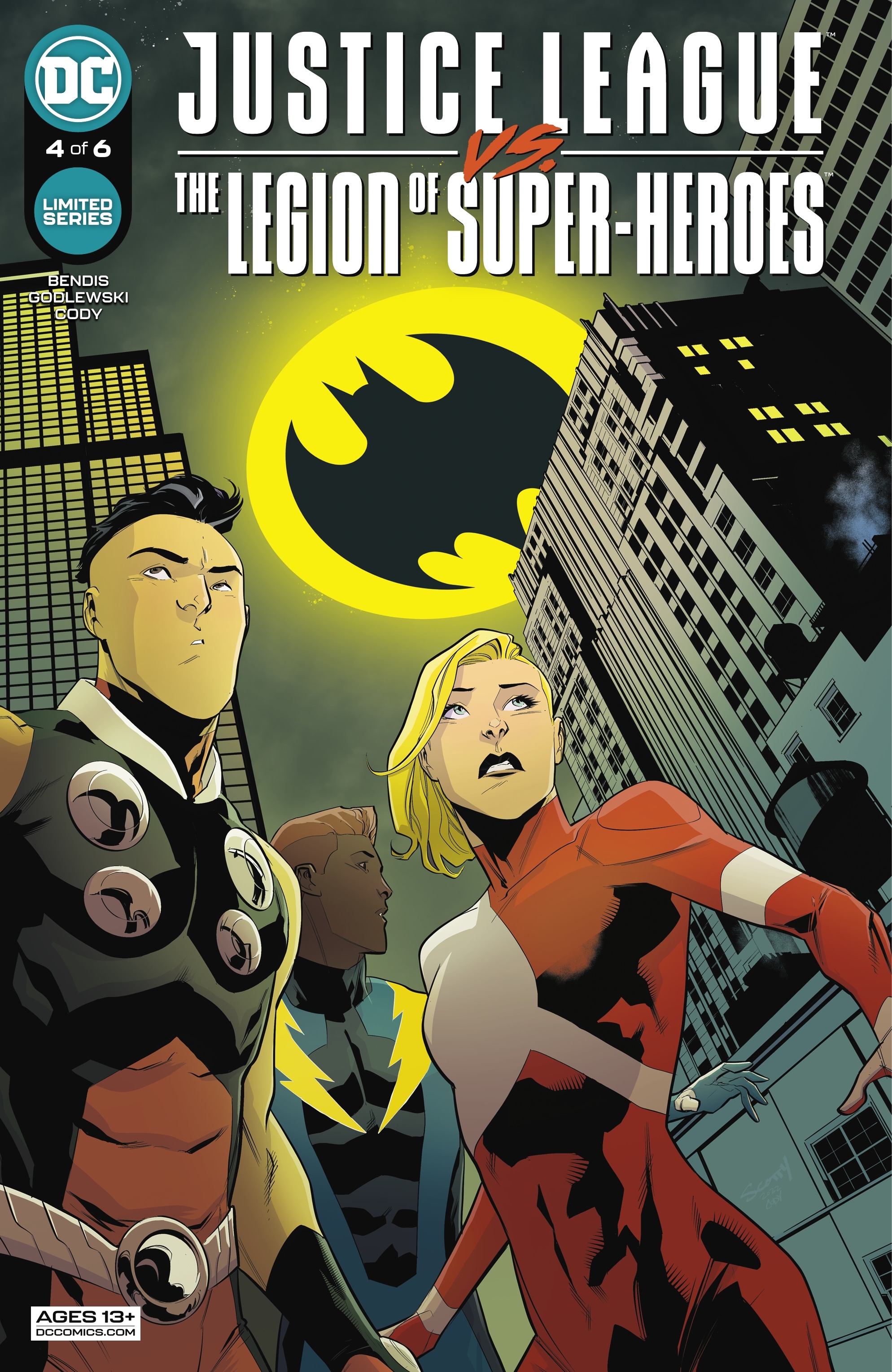 Read online Justice League vs. The Legion of Super-Heroes comic -  Issue #4 - 1