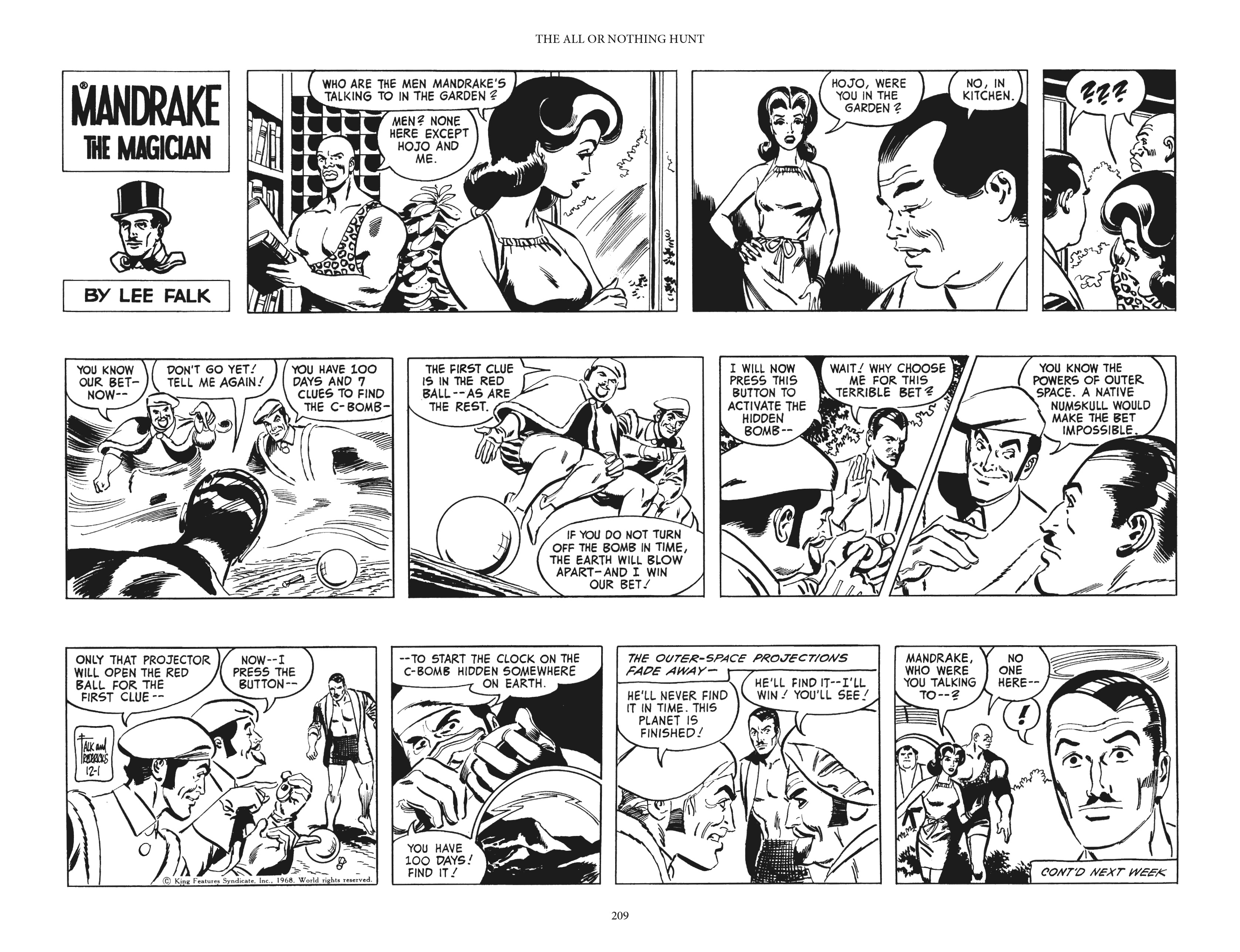 Read online Mandrake the Magician: The Fred Fredricks Sundays comic -  Issue # TPB (Part 3) - 10