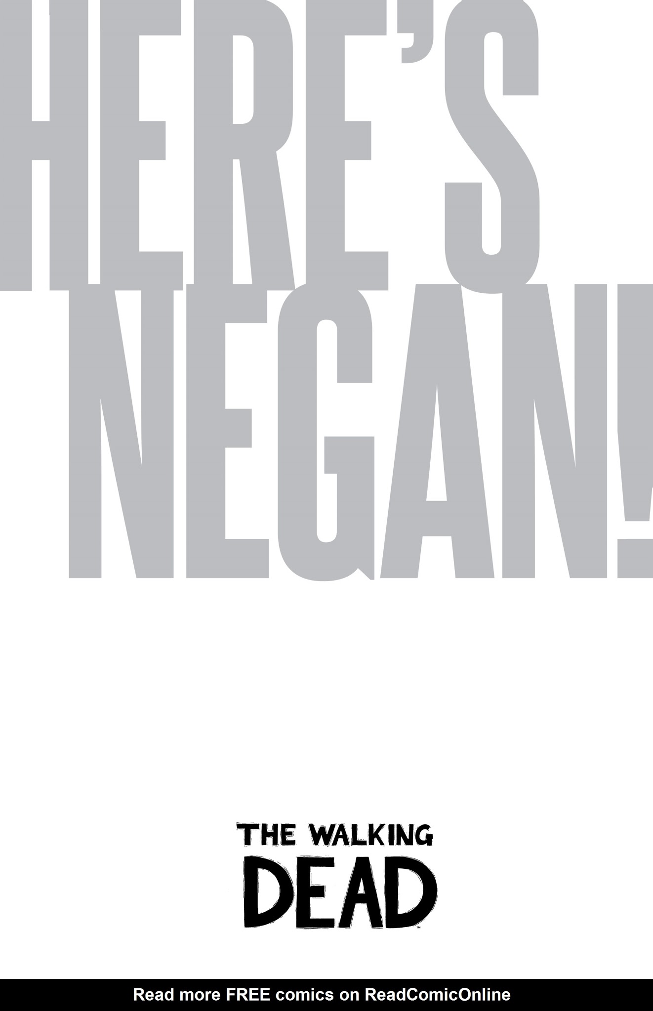 Read online The Walking Dead : Here's Negan comic -  Issue # TPB - 2