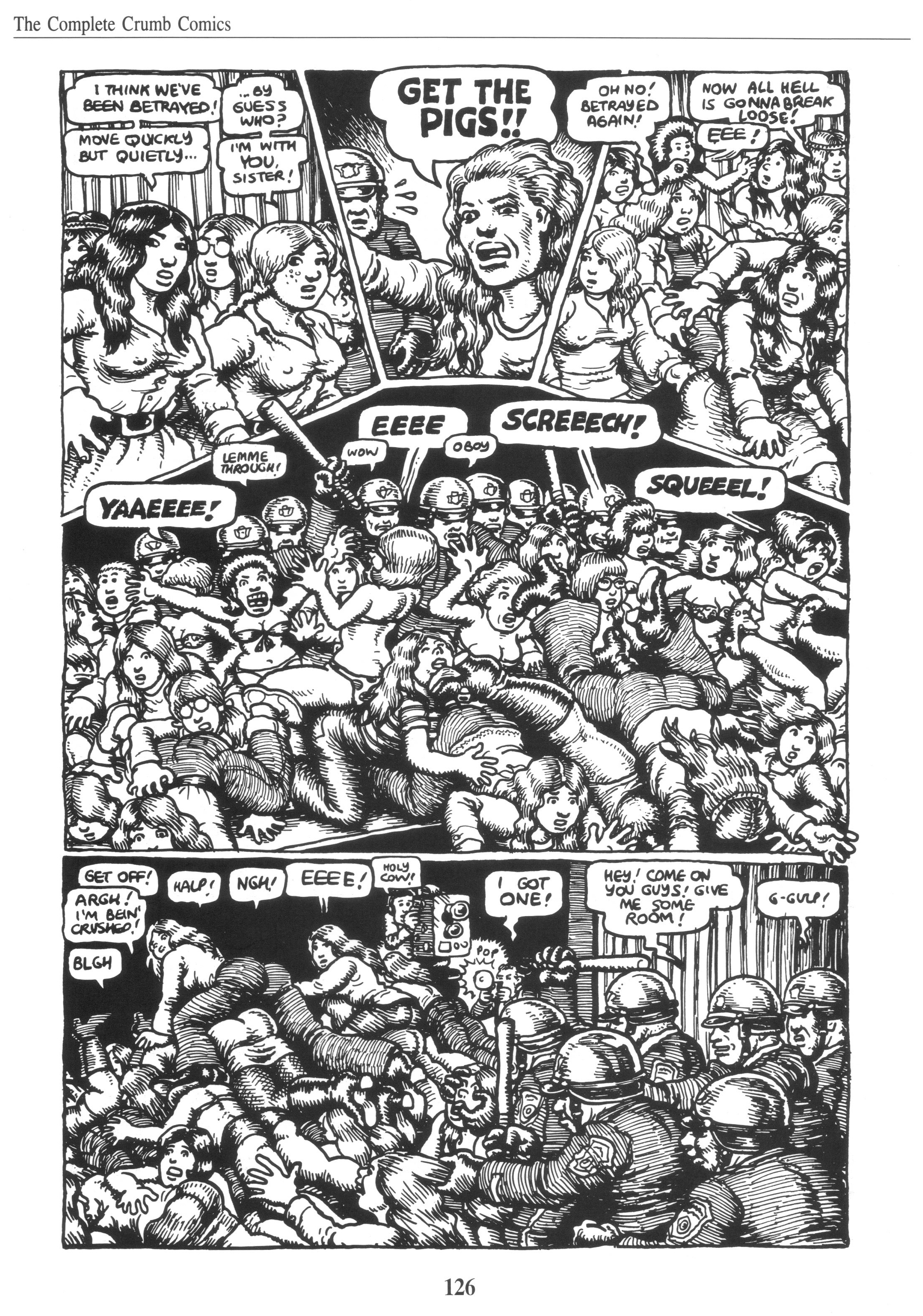 Read online The Complete Crumb Comics comic -  Issue # TPB 6 - 136