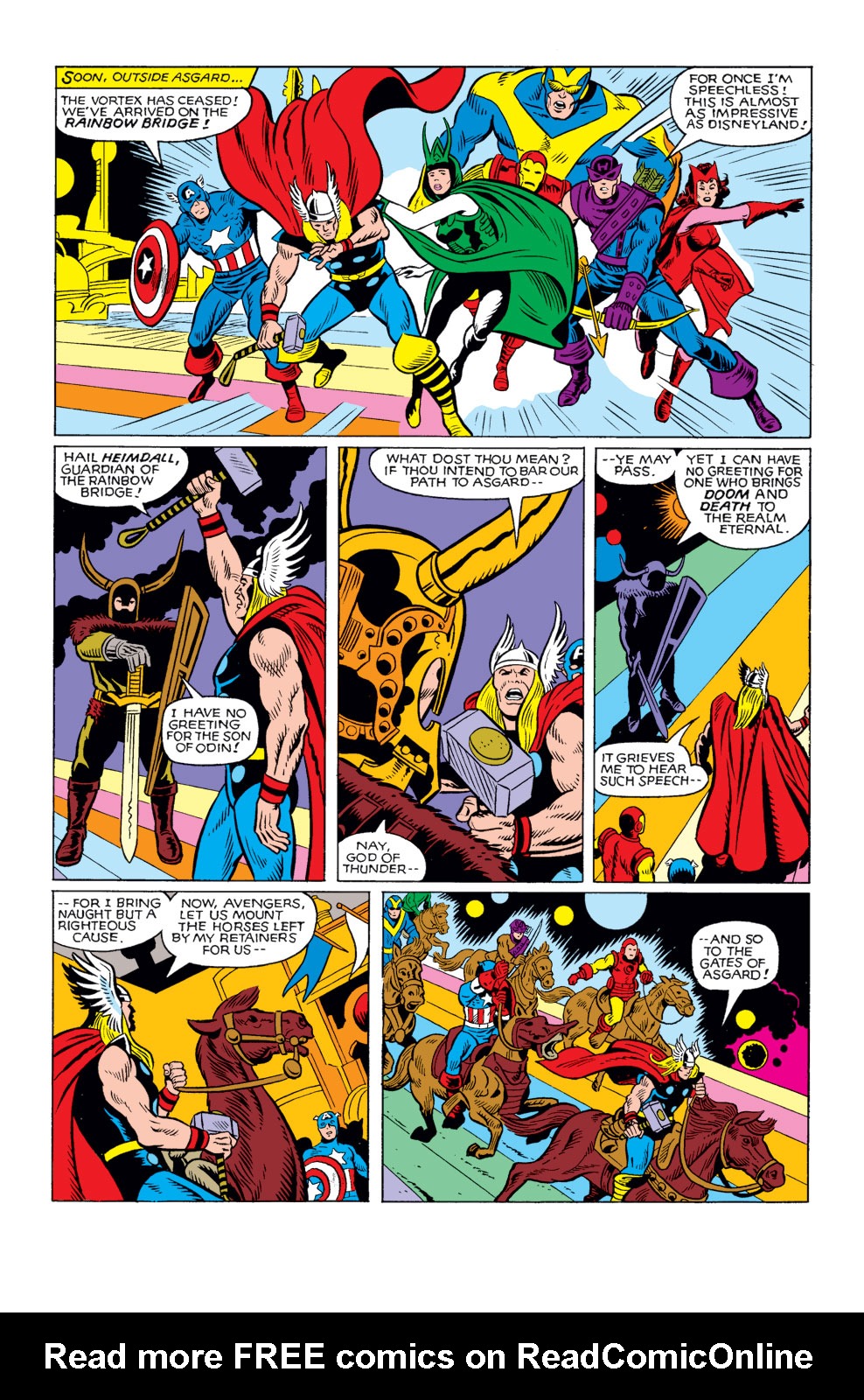 What If? (1977) issue 25 - Thor and the Avengers battled the gods - Page 9