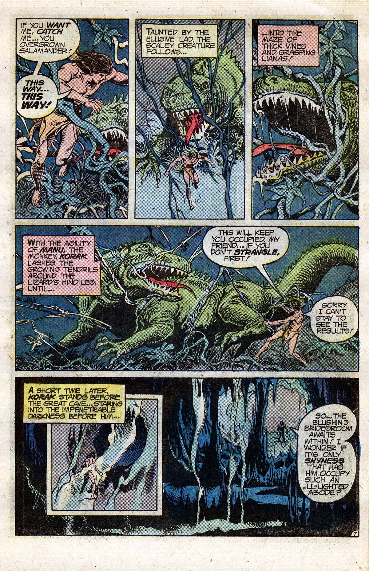 Read online Korak, Son of Tarzan (1972) comic -  Issue #58 - 13