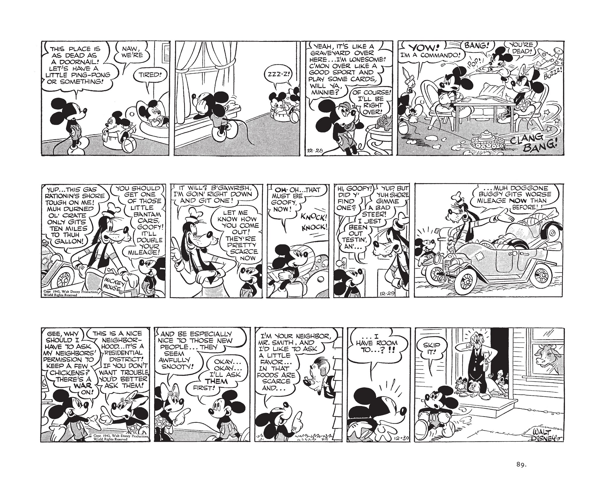 Read online Walt Disney's Mickey Mouse by Floyd Gottfredson comic -  Issue # TPB 7 (Part 1) - 89
