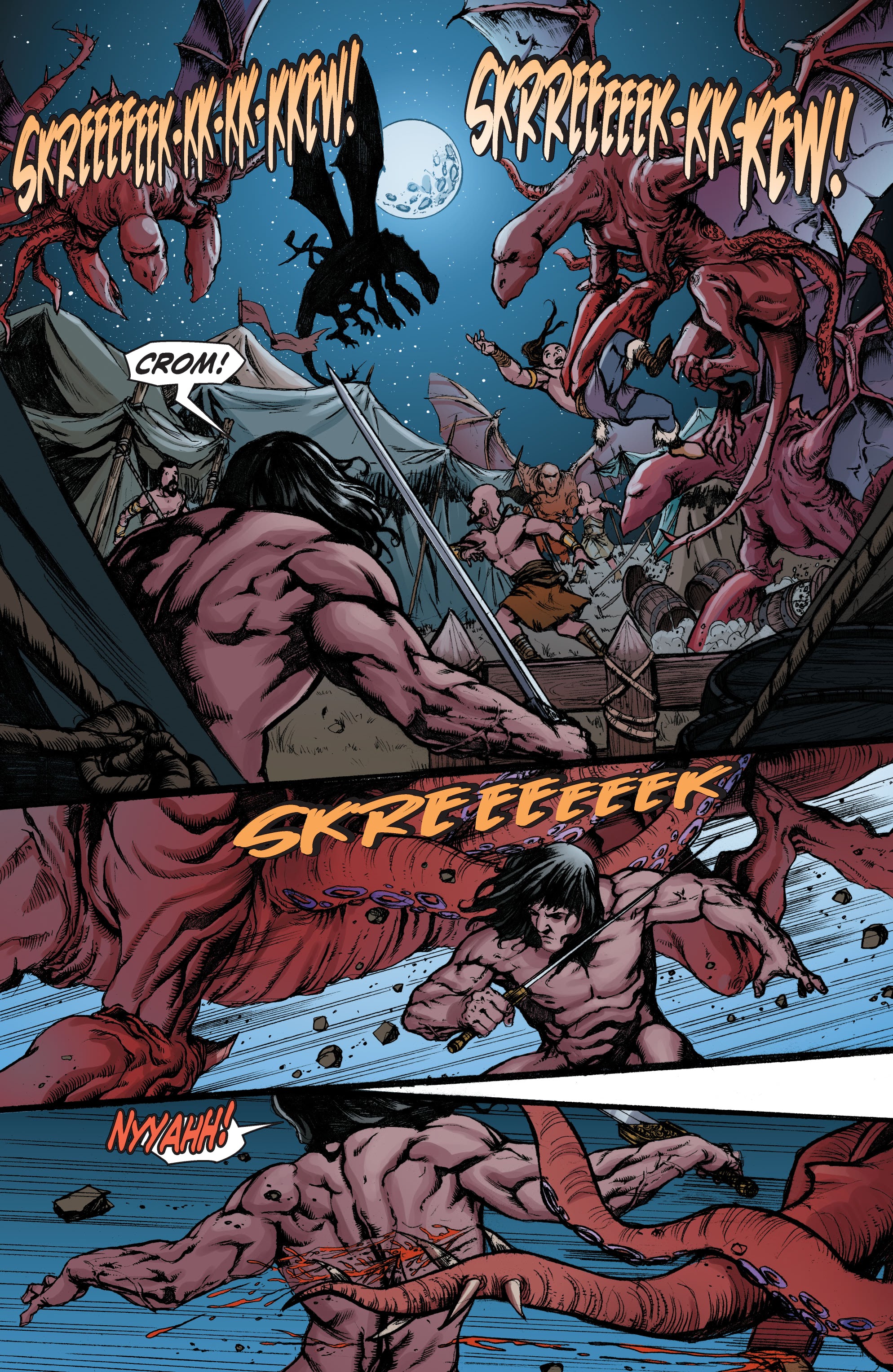 Read online Conan Chronicles Epic Collection comic -  Issue # TPB Blood In His Wake (Part 3) - 22