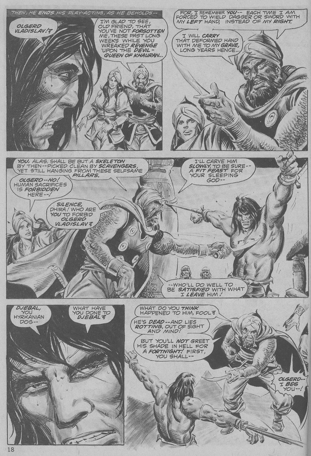 Read online The Savage Sword Of Conan comic -  Issue #6 - 18