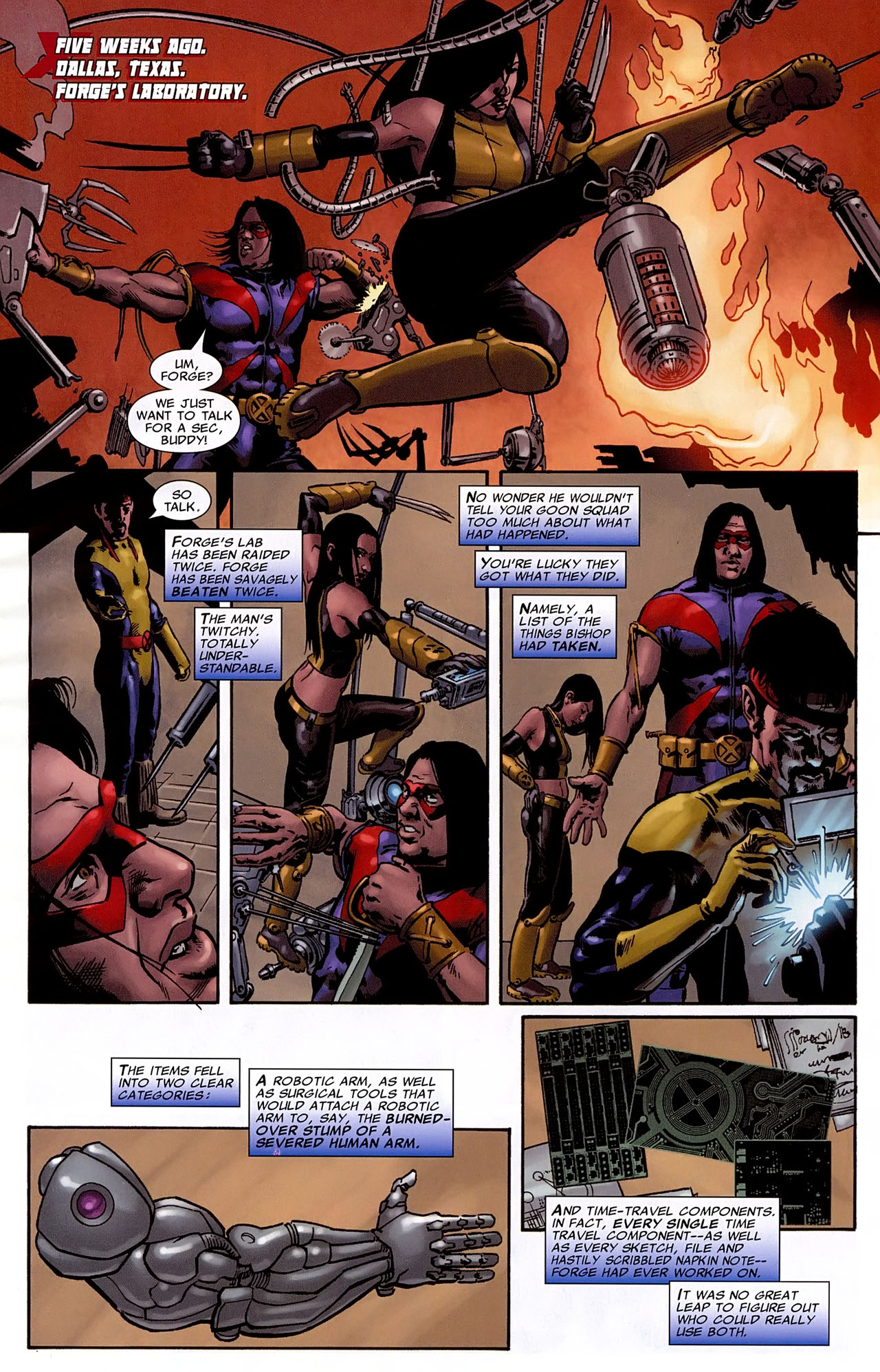 Read online Cable (2008) comic -  Issue #6 - 13