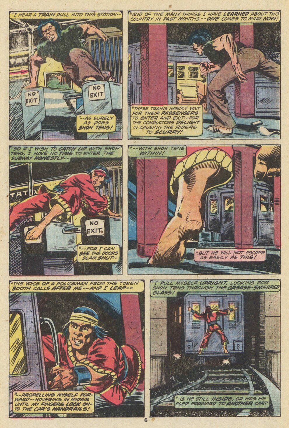 Read online Master of Kung Fu (1974) comic -  Issue #64 - 5