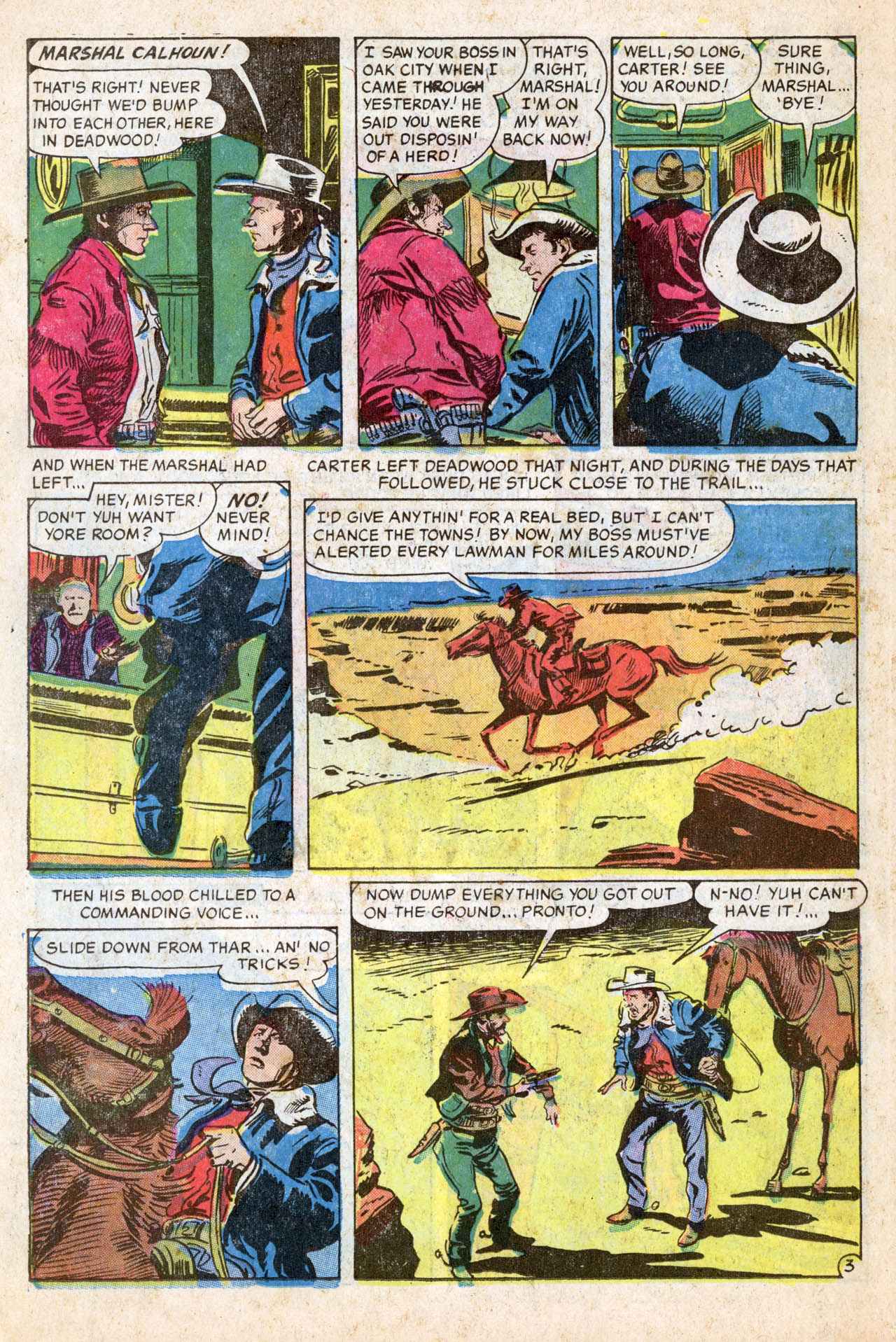 Read online Quick-Trigger Western comic -  Issue #16 - 18