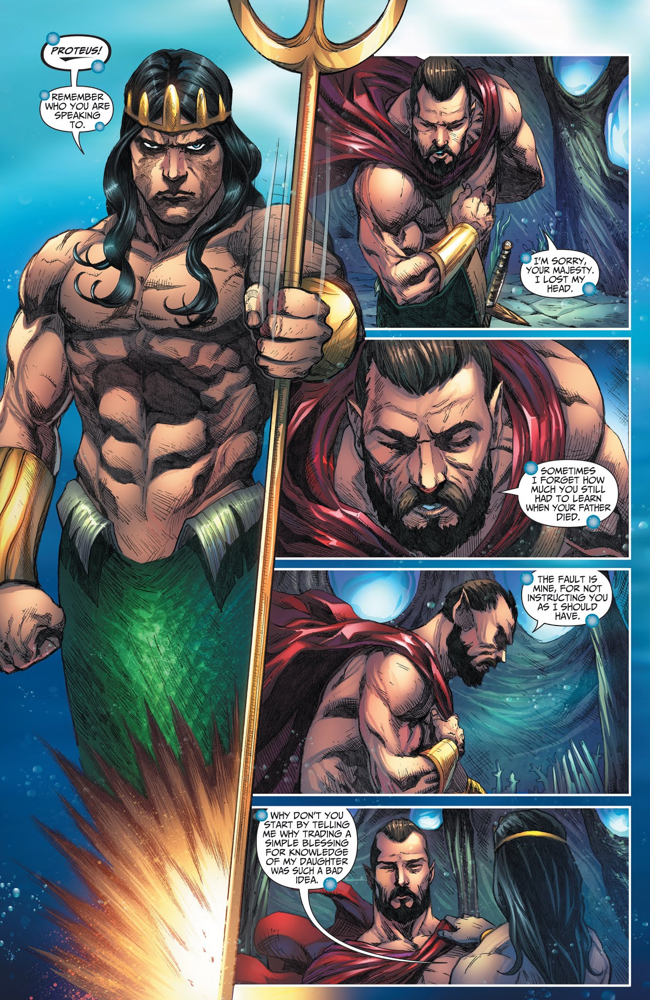 Read online Grimm Fairy Tales presents The Little Mermaid comic -  Issue #4 - 4