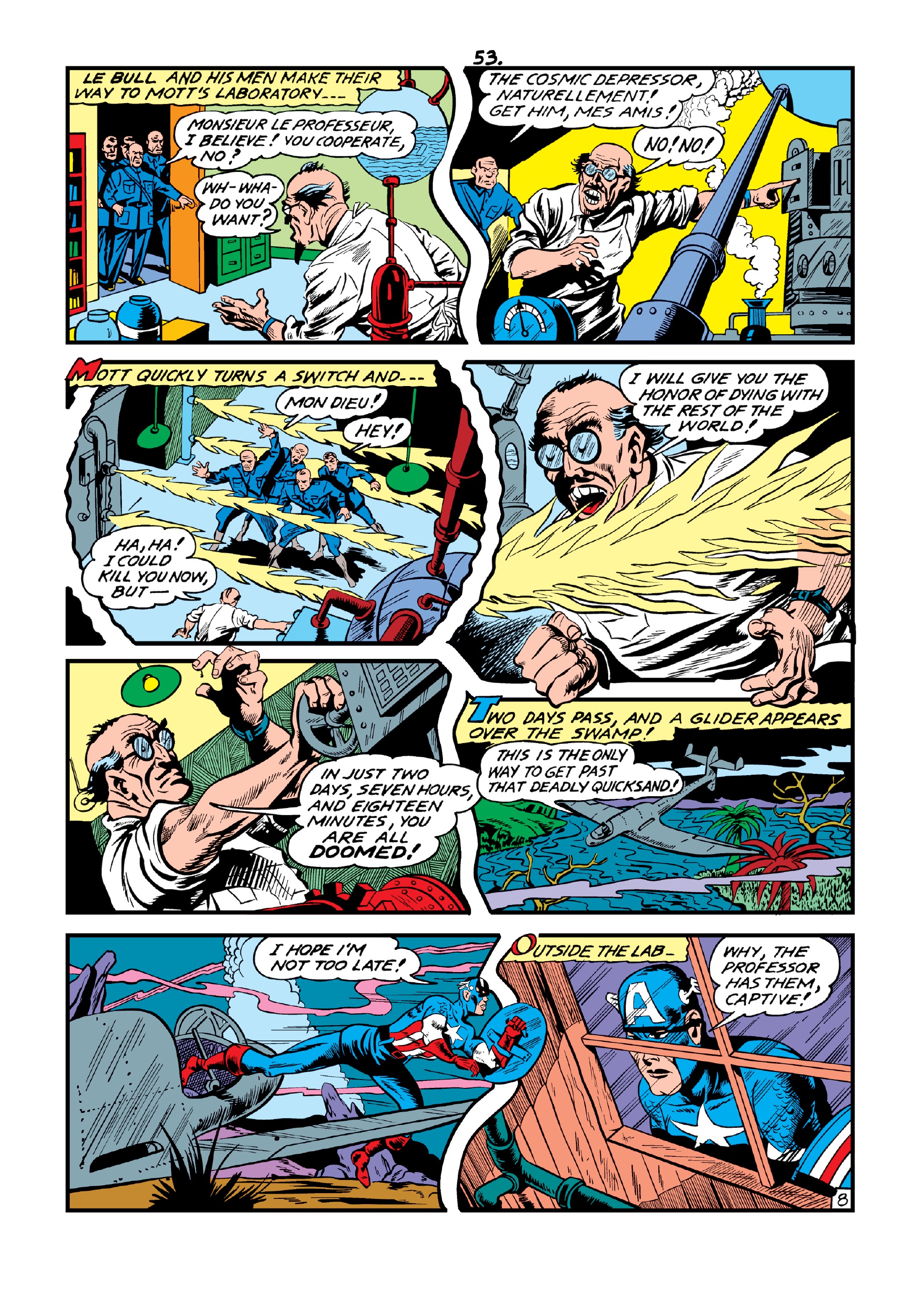 Read online Marvel Masterworks: Golden Age Captain America comic -  Issue # TPB 5 (Part 1) - 62